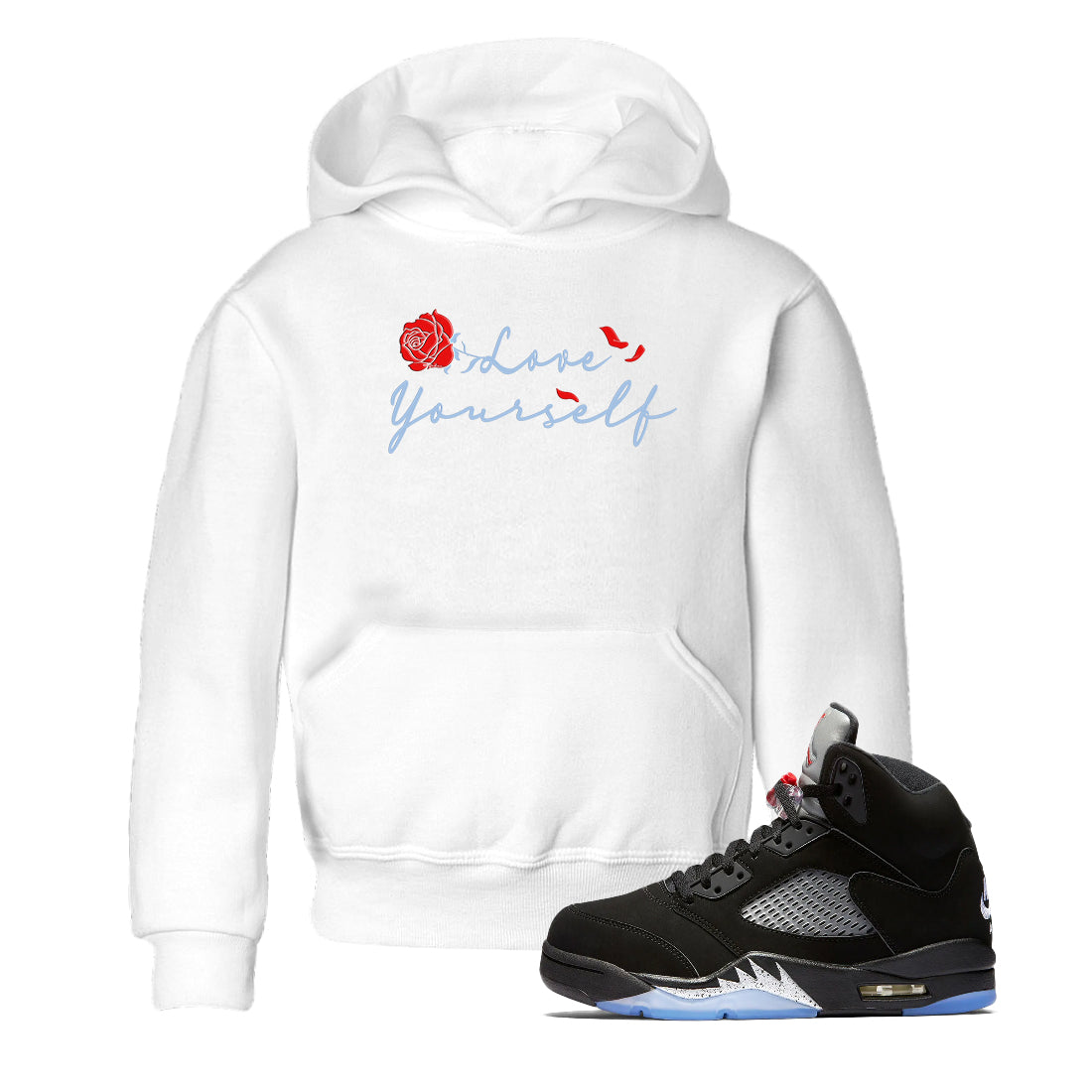 Love Yourself snkmatch Tees Kids - Air Jordan 5 Reimagined