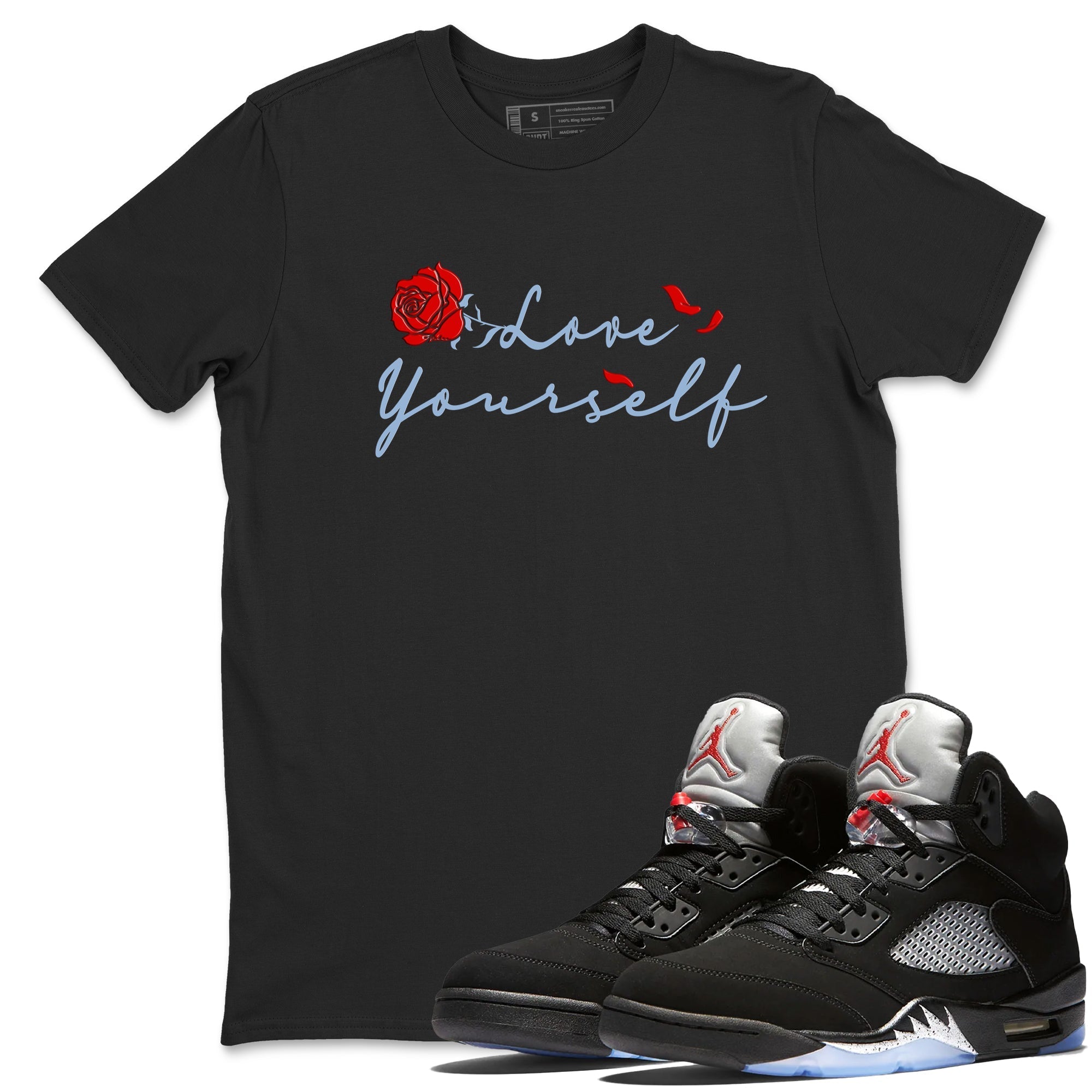 Love Yourself snkmatch Tees - Air Jordan 5 Reimagined