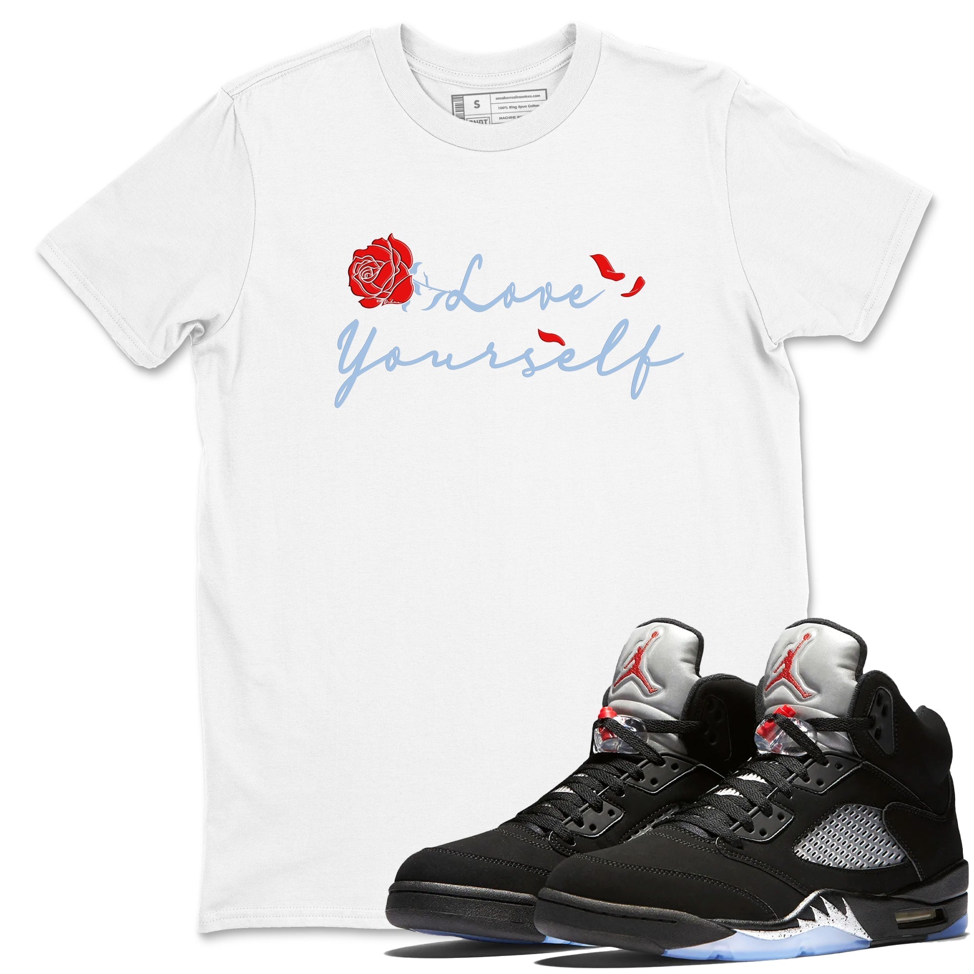 Love Yourself snkmatch Tees - Air Jordan 5 Reimagined