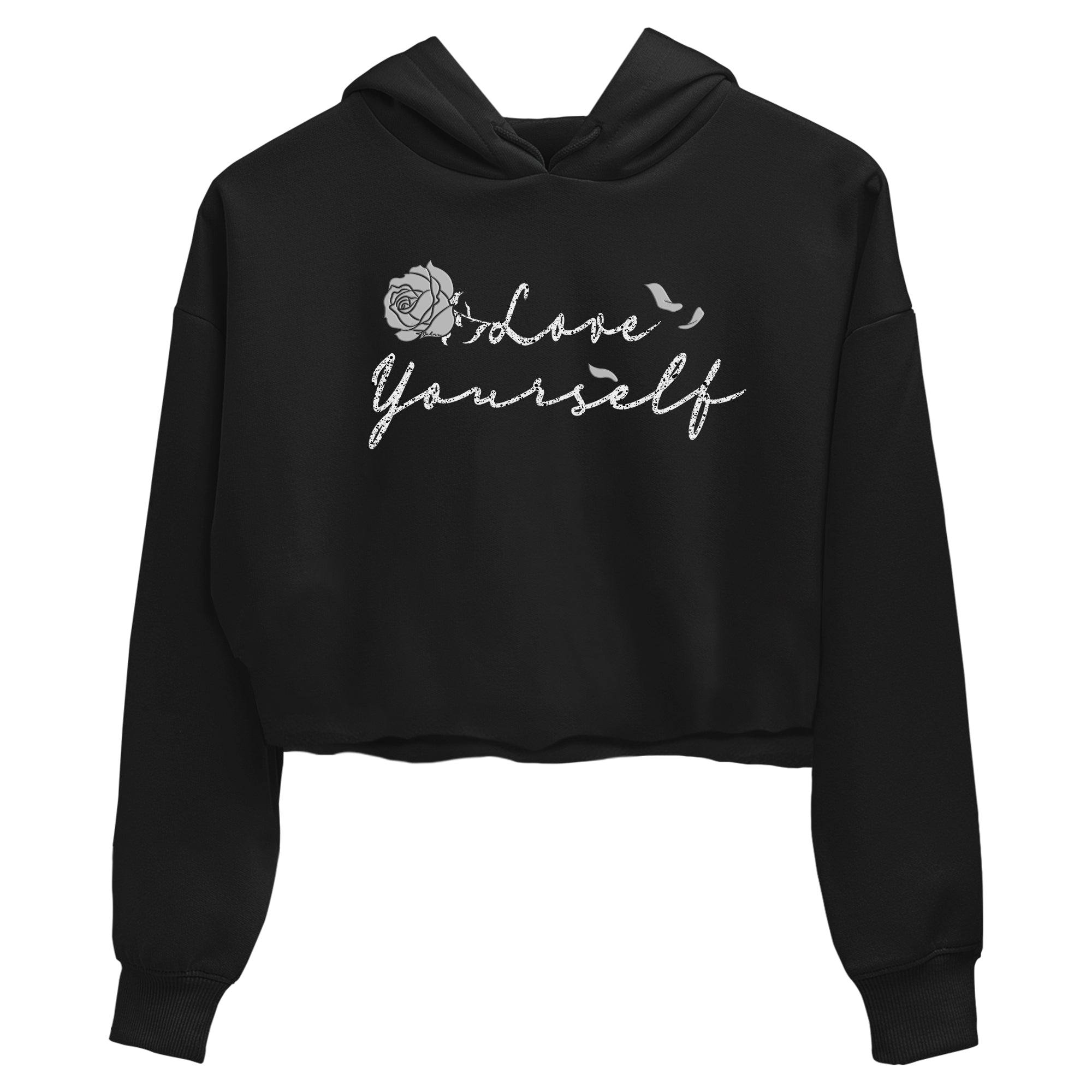 Love Yourself snkmatch Women's Top - Air Jordan 5 White Black