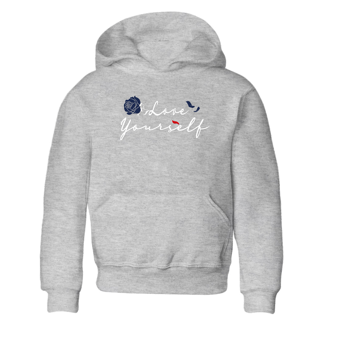 Love Yourself snkmatch Tees Kids - Air Jordan 6 White And Midnight Navy