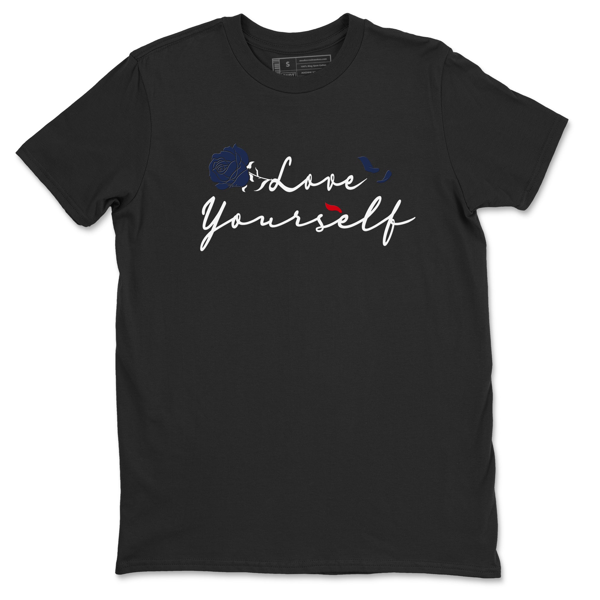 Love Yourself snkmatch Tees - Air Jordan 6 White And Midnight Navy