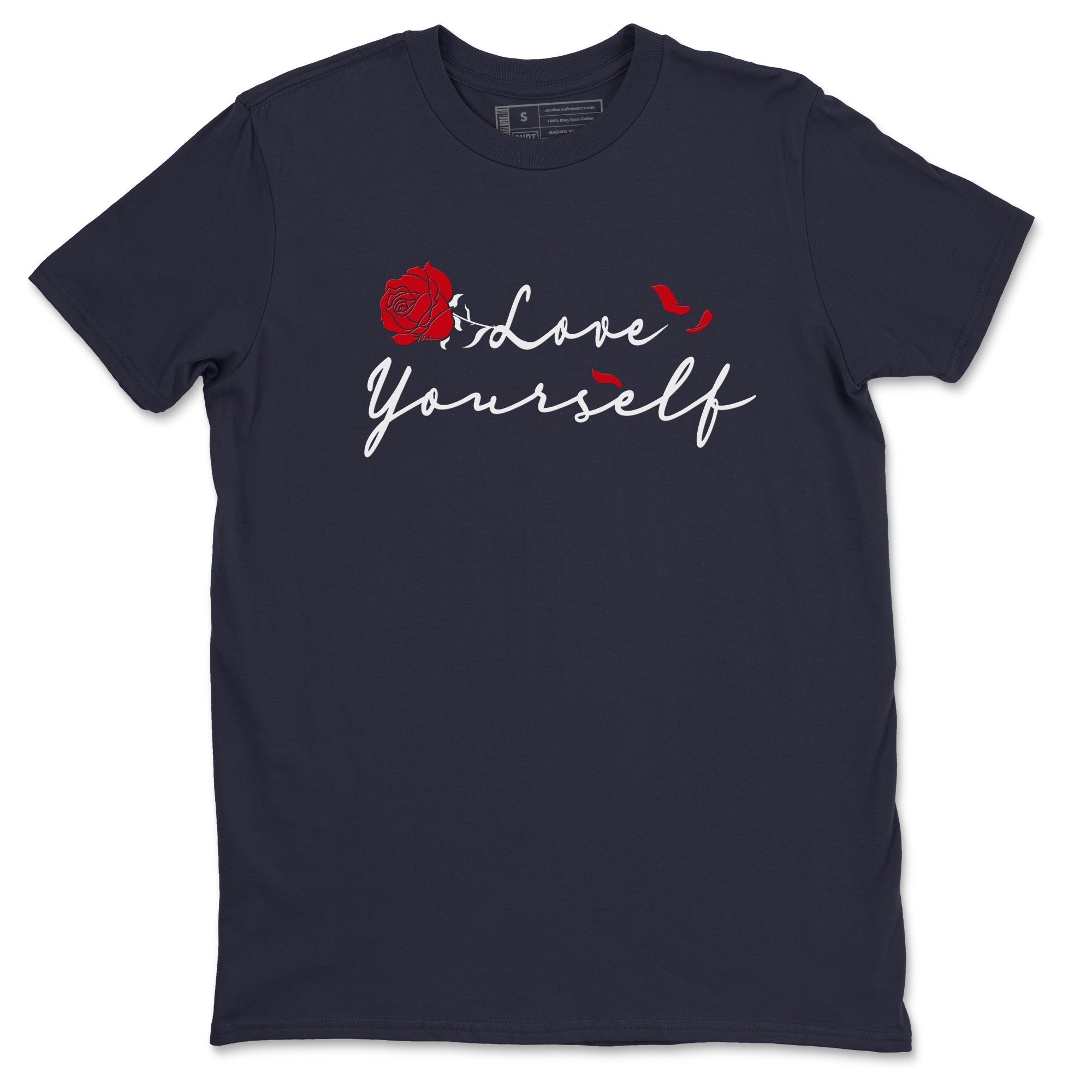 Love Yourself snkmatch Tees - Air Jordan 6 White And Midnight Navy