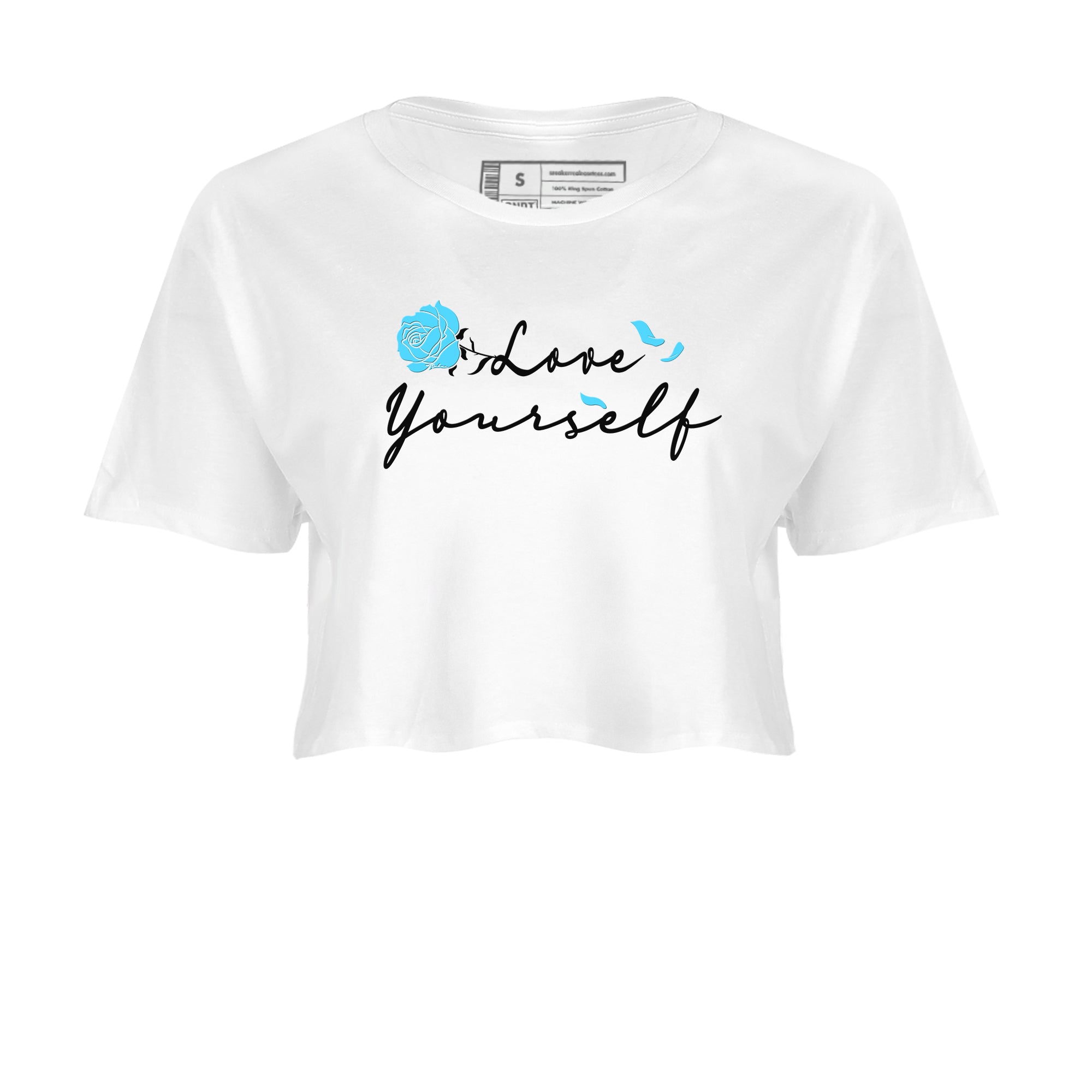 Love Yourself snkmatch Women's Top - Air Jordan 9 Powder Blue