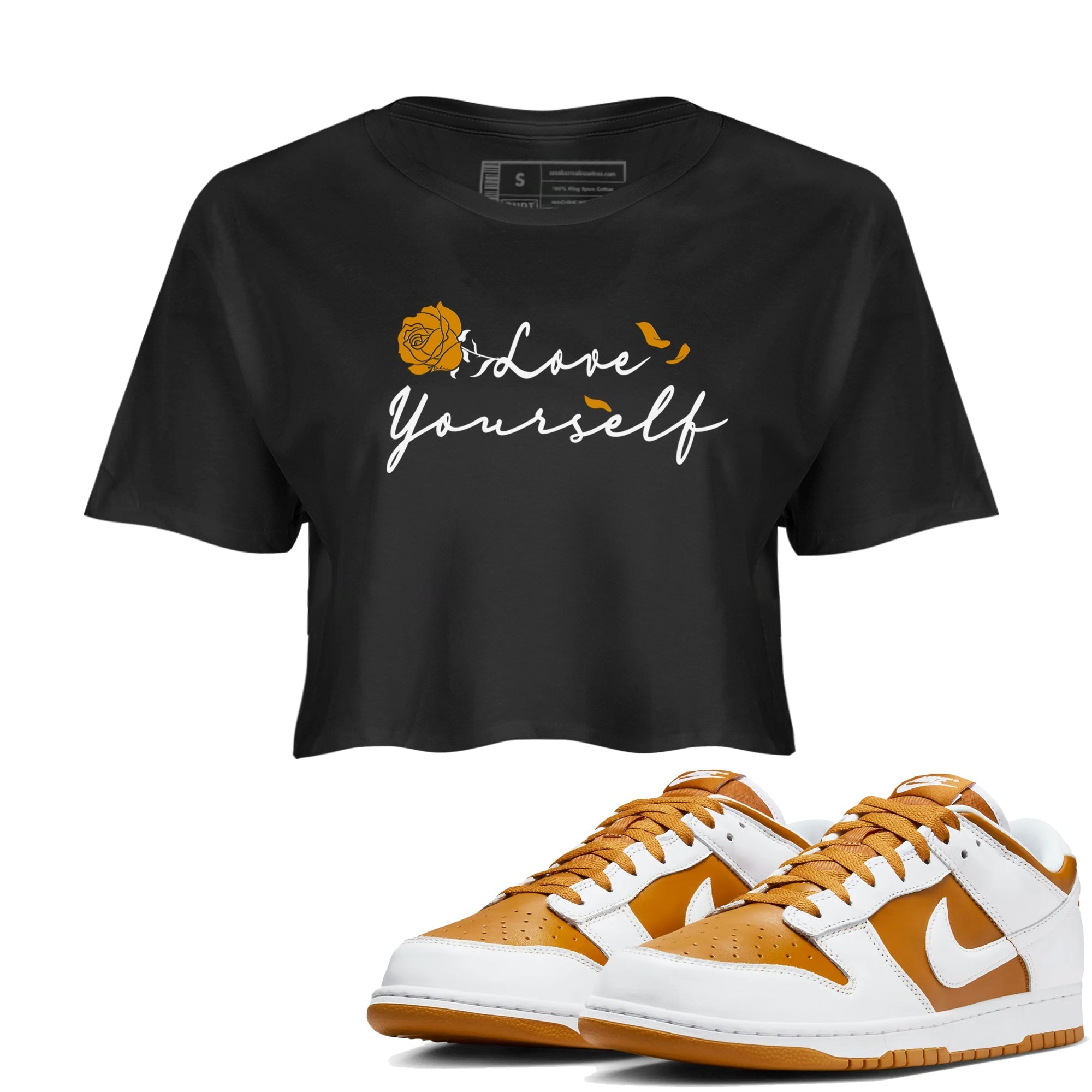 Love Yourself snkmatch Women's Top - Dunk Dark Curry