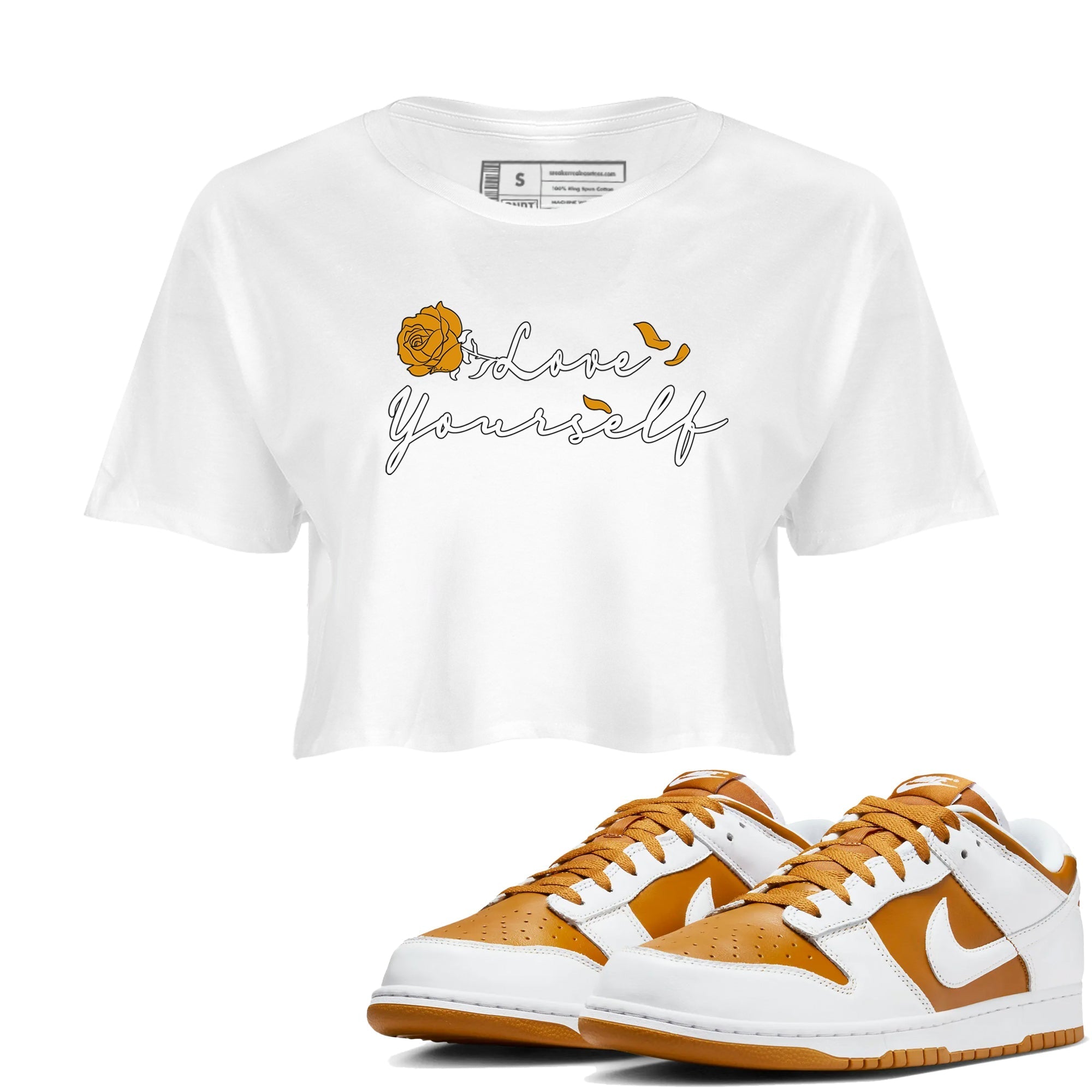 Love Yourself snkmatch Women's Top - Dunk Dark Curry