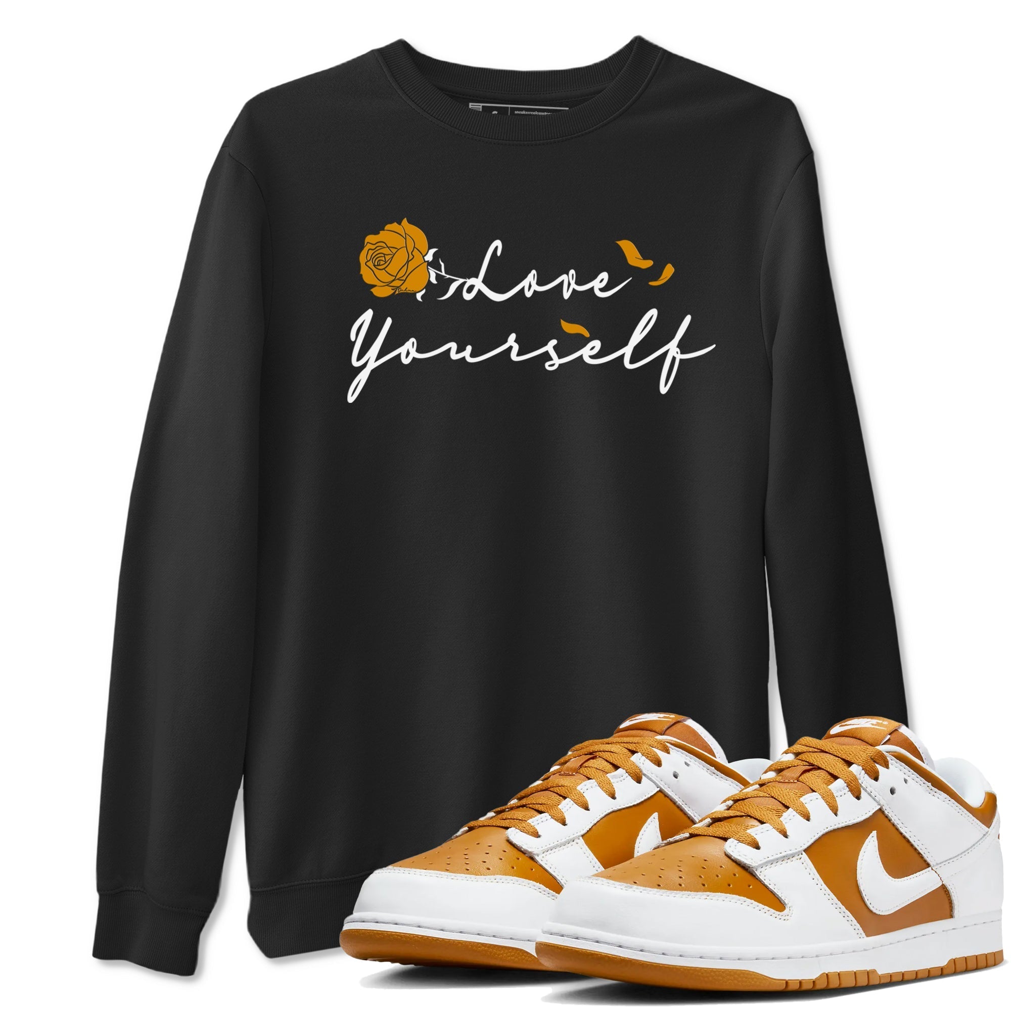 Love Yourself snkmatch Tees - Dunk Dark Curry
