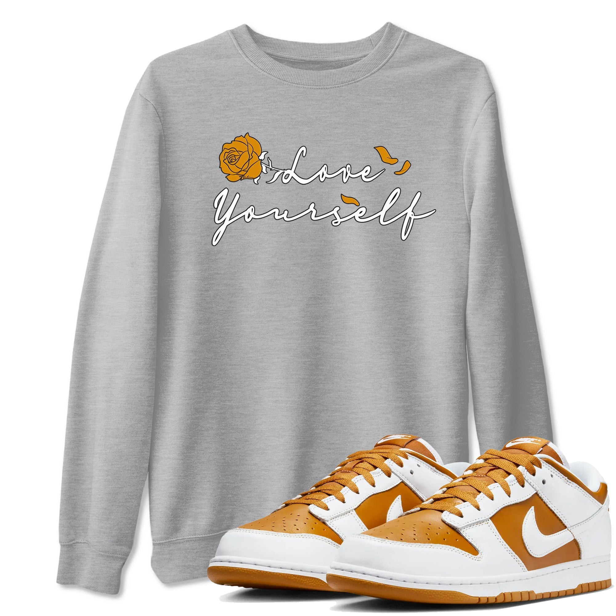 Love Yourself snkmatch Tees - Dunk Dark Curry