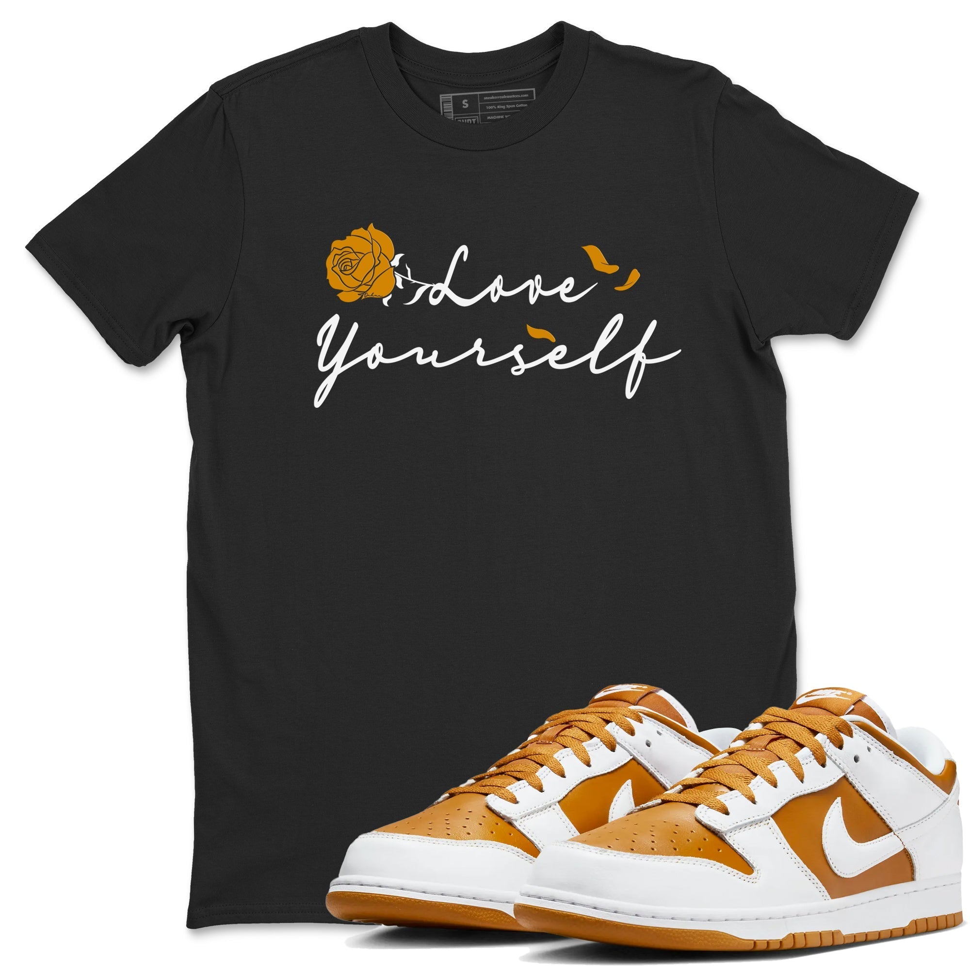 Love Yourself snkmatch Tees - Dunk Dark Curry
