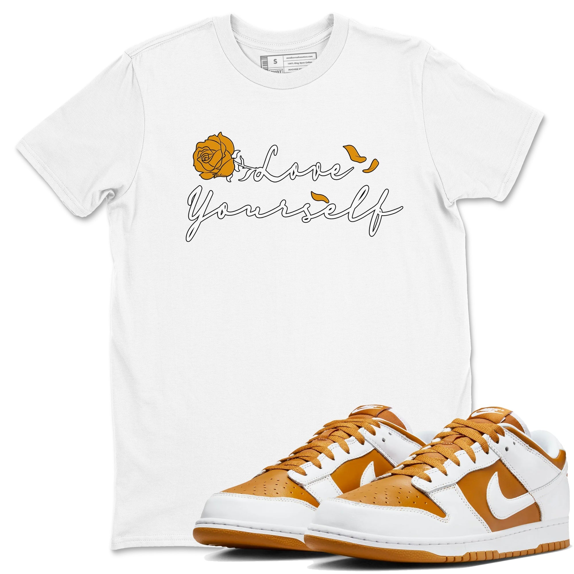 Love Yourself snkmatch Tees - Dunk Dark Curry