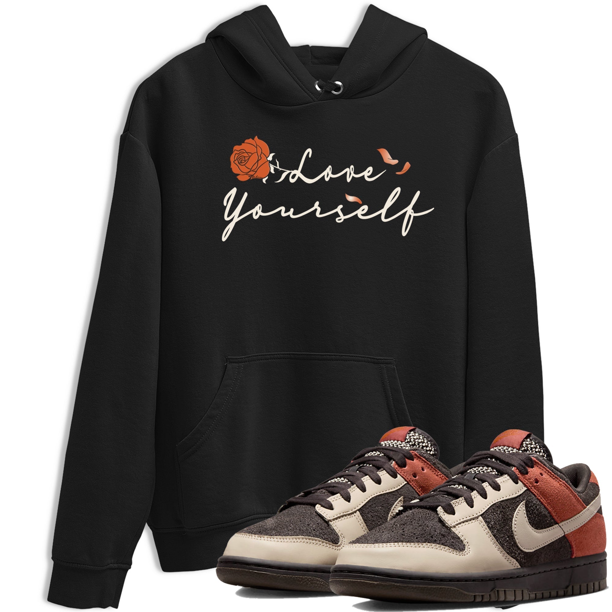 Love Yourself snkmatch Tee - Dunk Low Red Panda