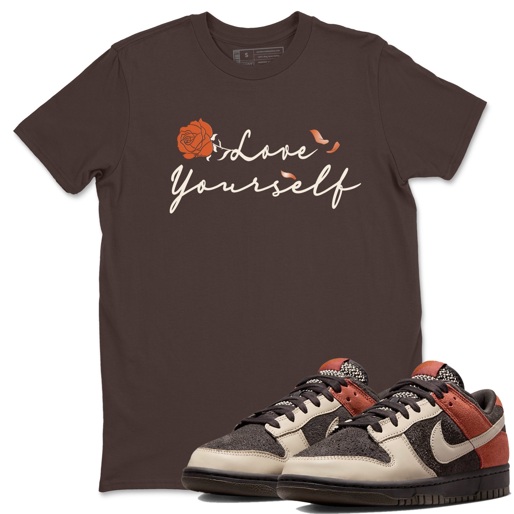 Love Yourself snkmatch Tee - Dunk Low Red Panda