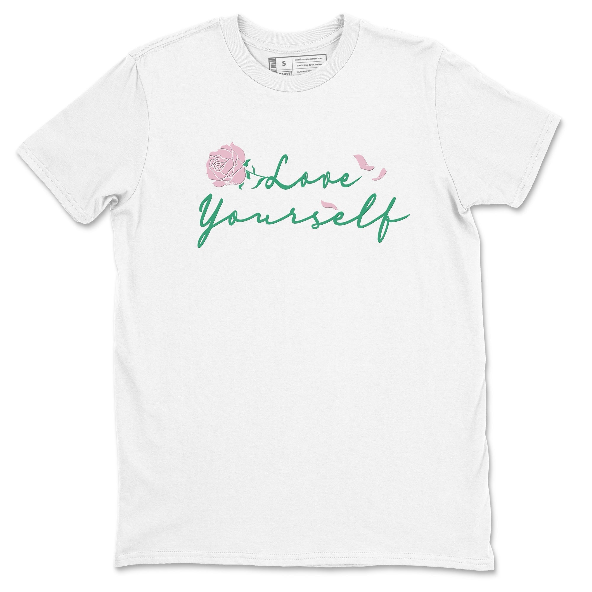 Love Yourself snkmatch Tees - Dunk Medium Soft Pink Malachite