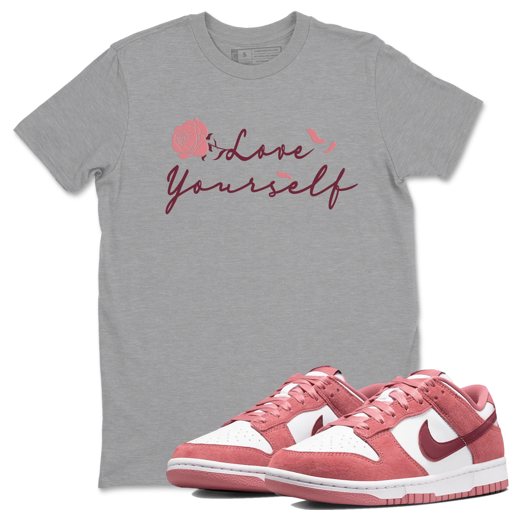 Love Yourself snkmatch Tees - Dunk Valentines Day 2024