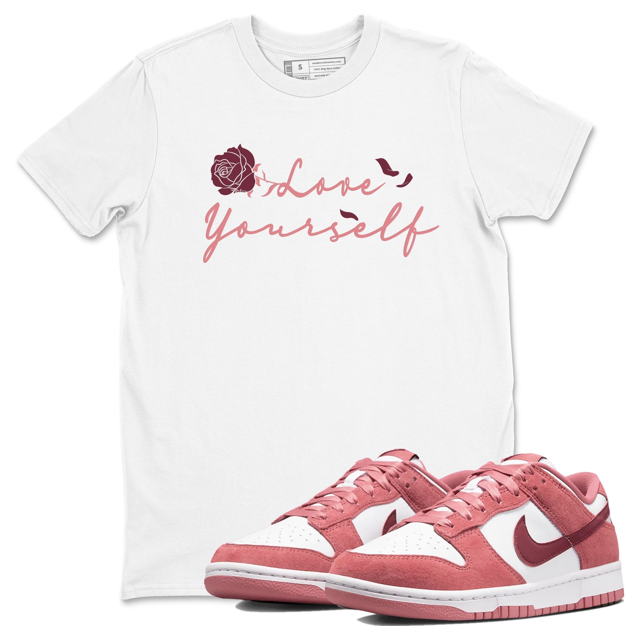 Love Yourself snkmatch Tees - Dunk Valentines Day 2024