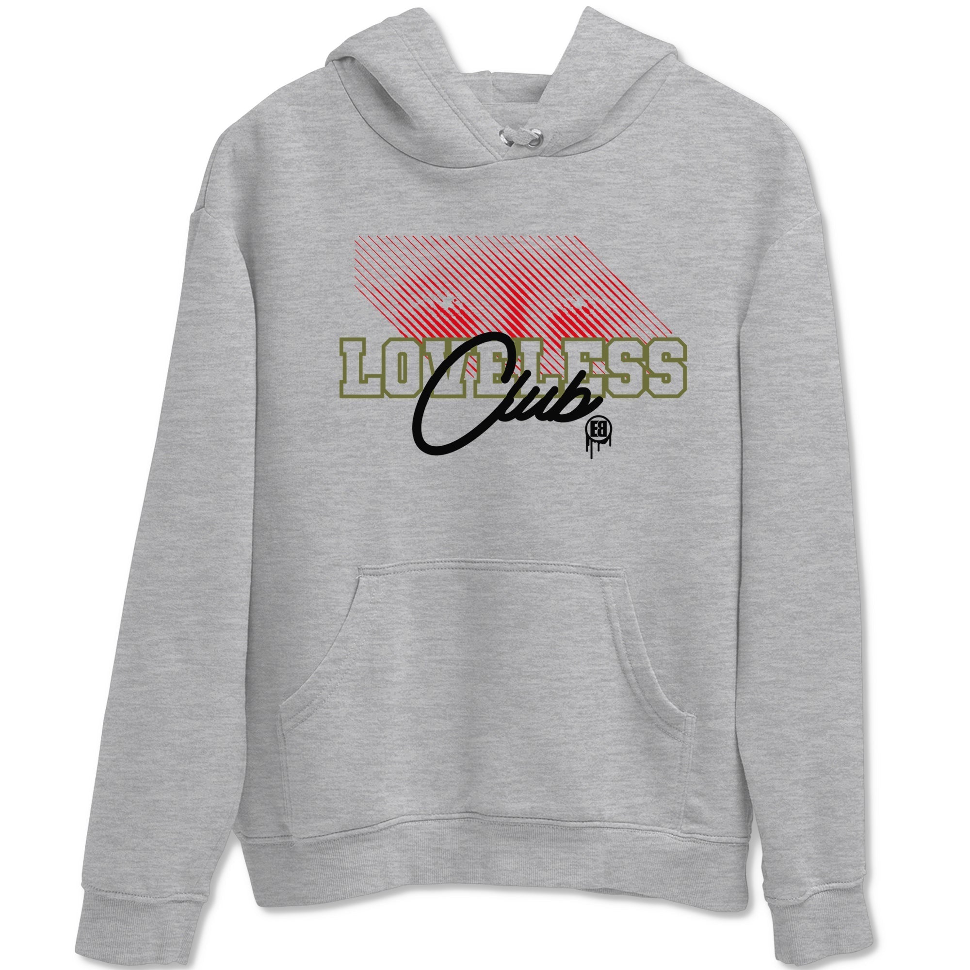 Loveless Club snkmatch Tees - Air Jordan 1 Travis Scott Medium Olive