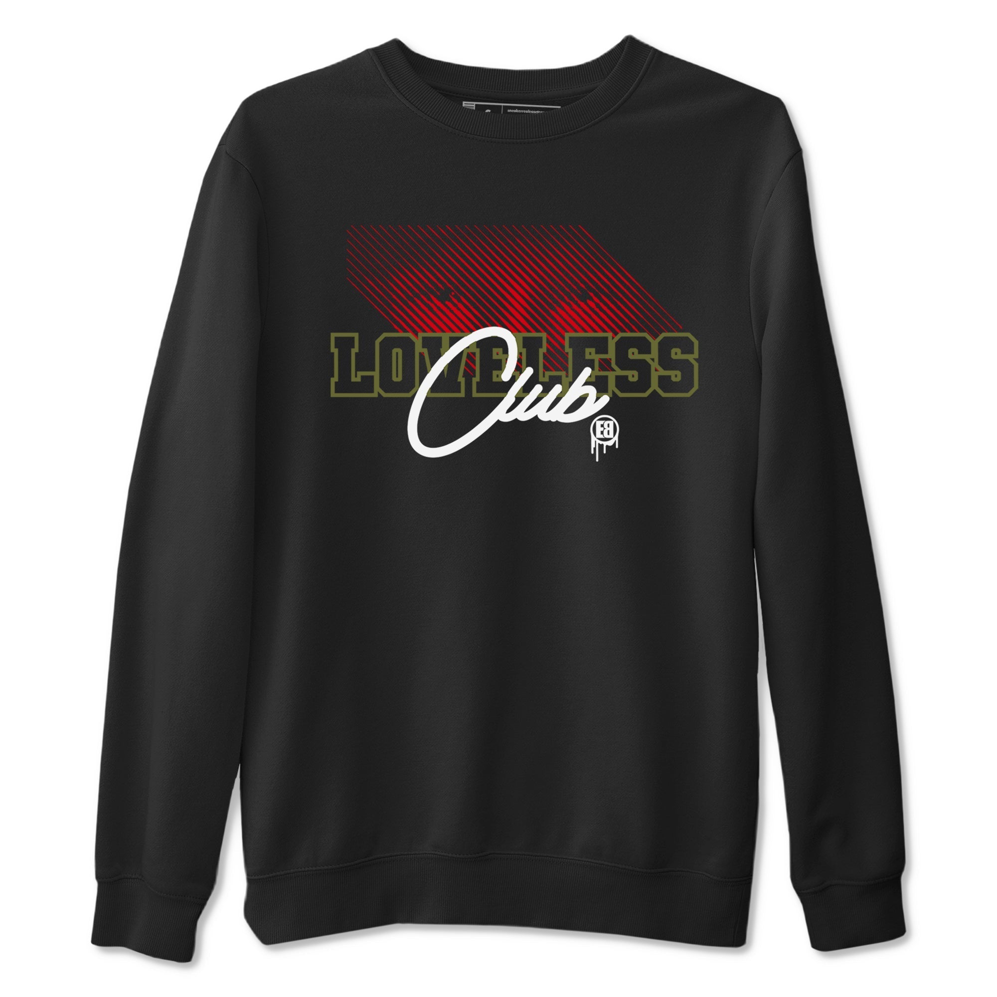 Loveless Club snkmatch Tees - Air Jordan 1 Travis Scott Medium Olive