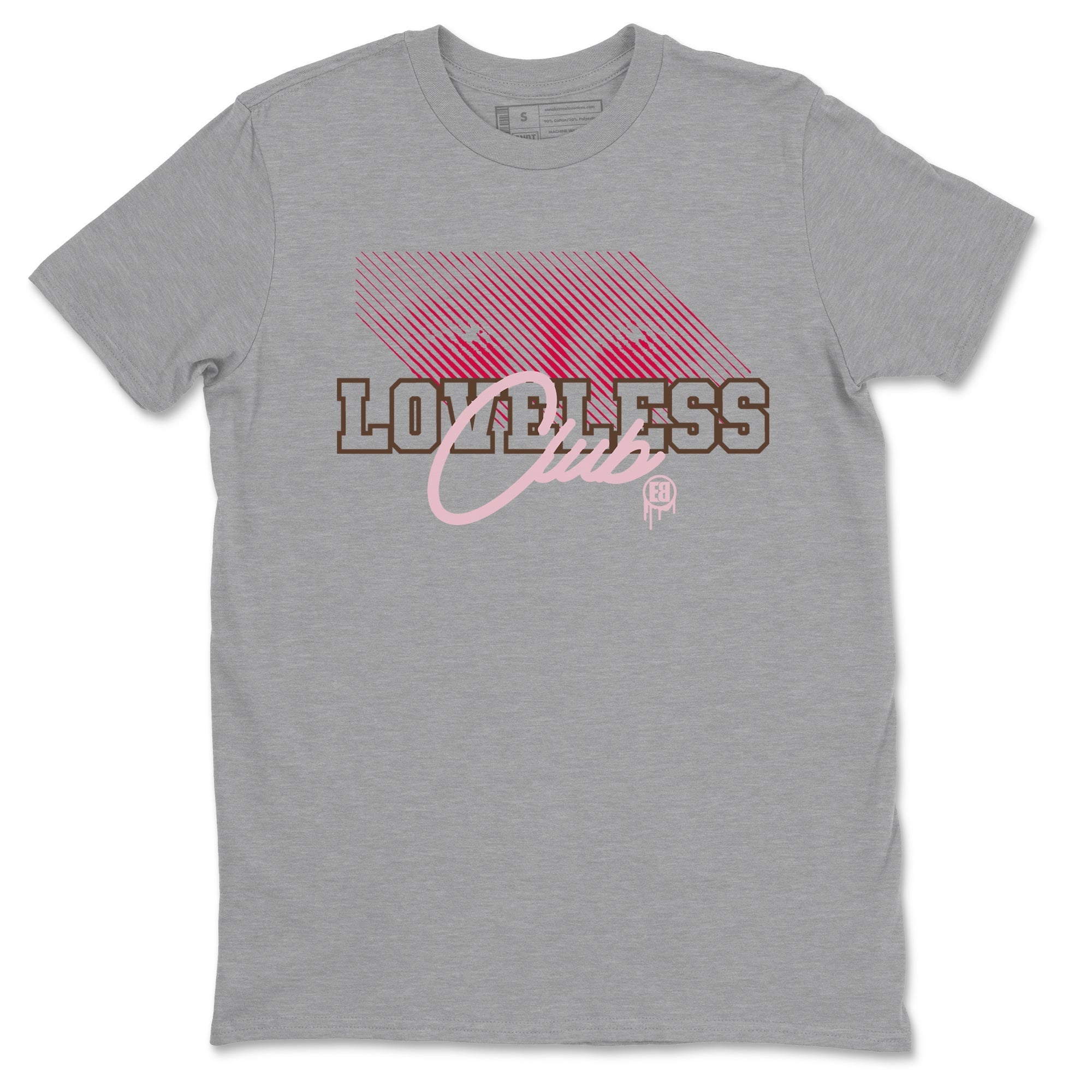 Loveless Club snkmatch Tees - Dunk Cacao Wow And Pink Foam