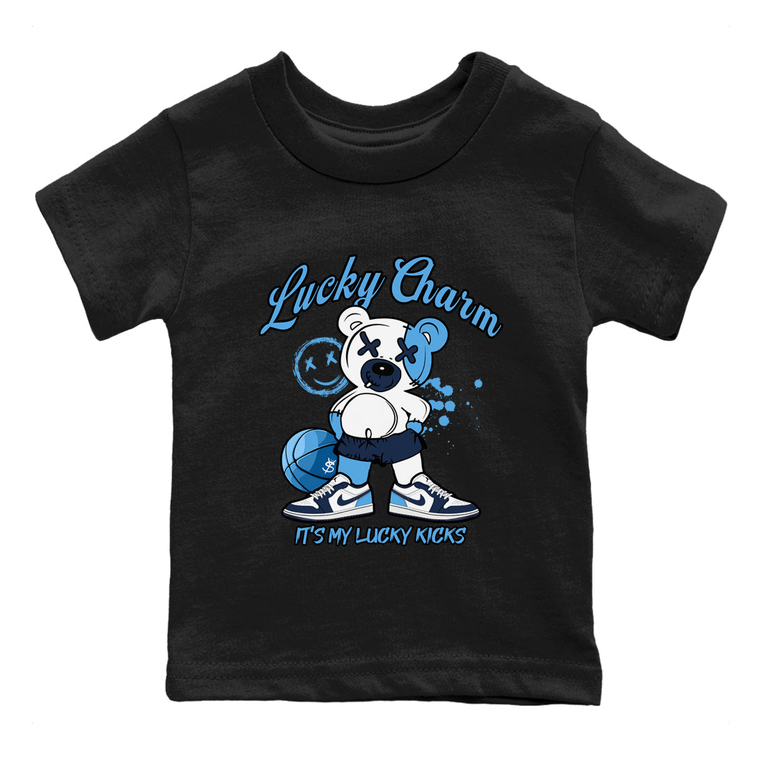 Lucky Charm snkmatch Tees Kids - Air Jordan 1 Obsidian