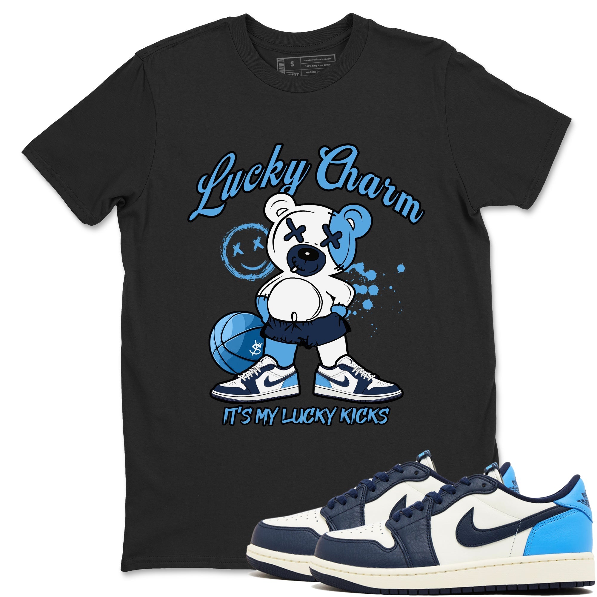 Lucky Charm snkmatch Tees - Air Jordan 1 Obsidian