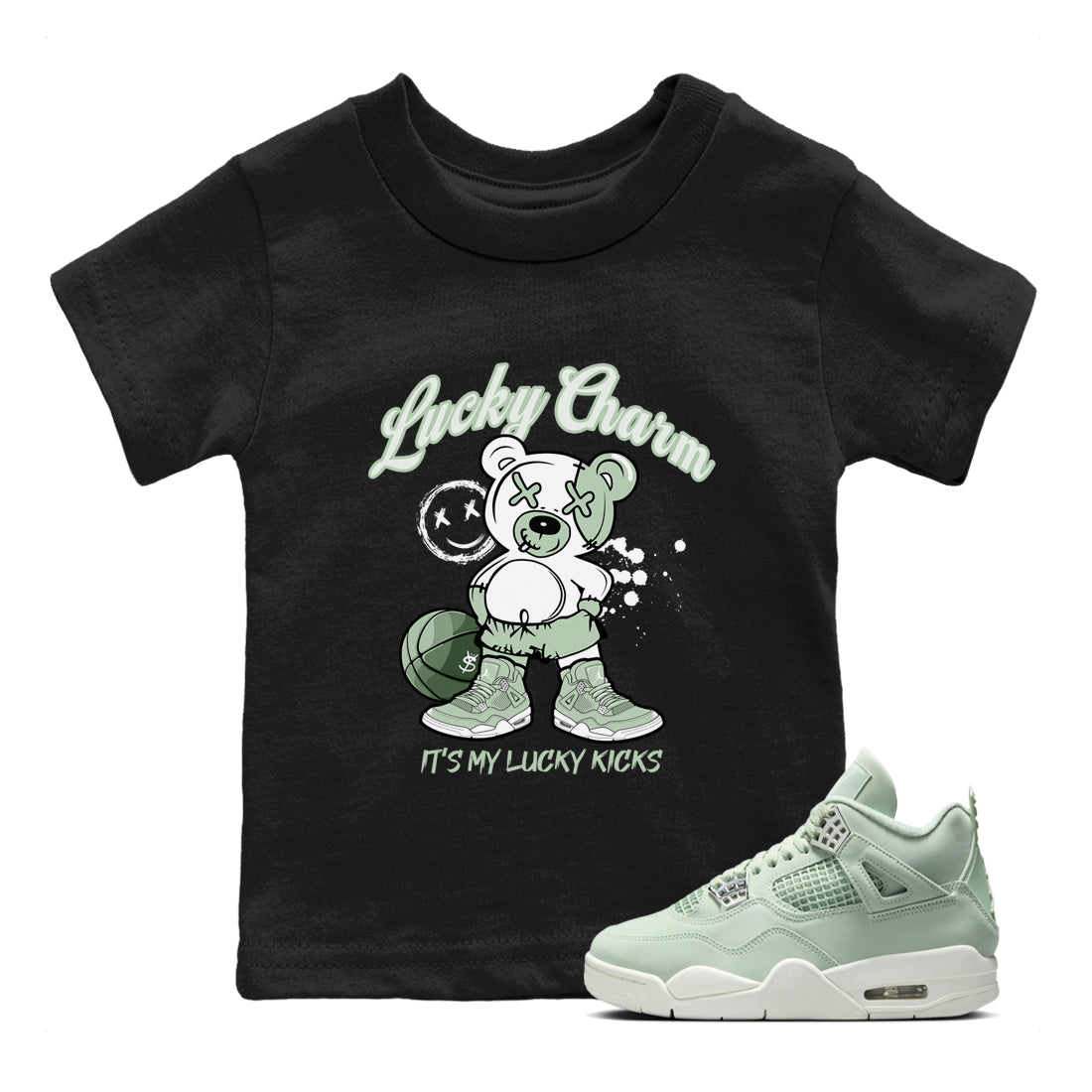 Lucky Charm snkmatch Tees Kids - Air Jordan 4 Abundance