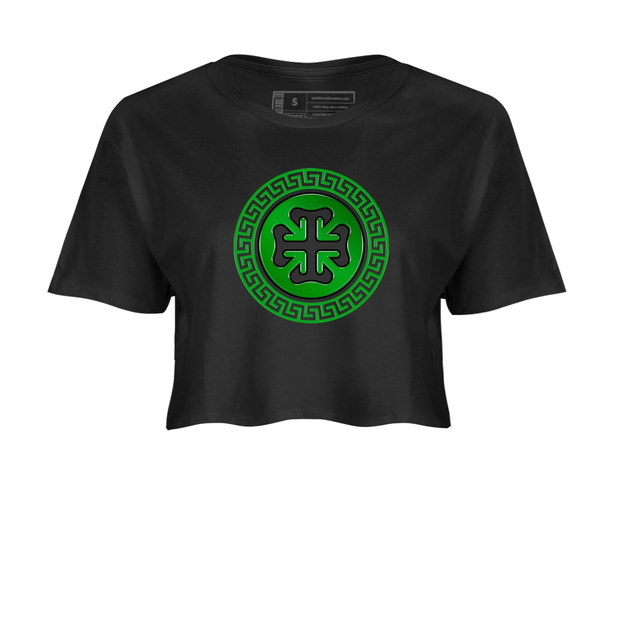 Lucky Emblem snkmatch Women's Top - Air Jordan 5 Lucky Green