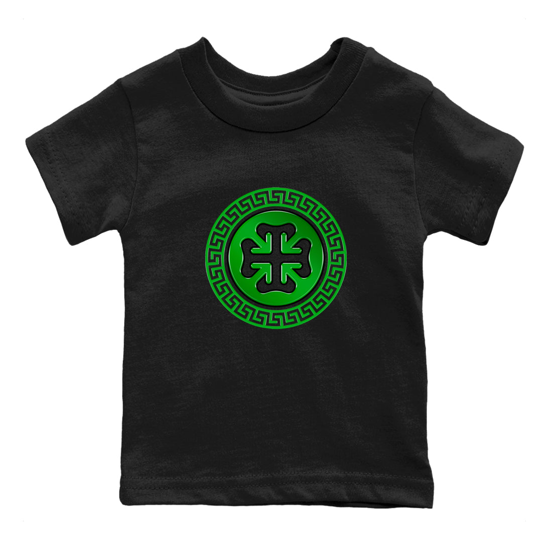 Lucky Emblem snkmatch Tee Kids - Air Jordan 5 Lucky Green