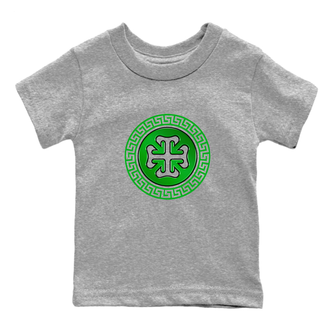 Lucky Emblem snkmatch Tee Kids - Air Jordan 5 Lucky Green