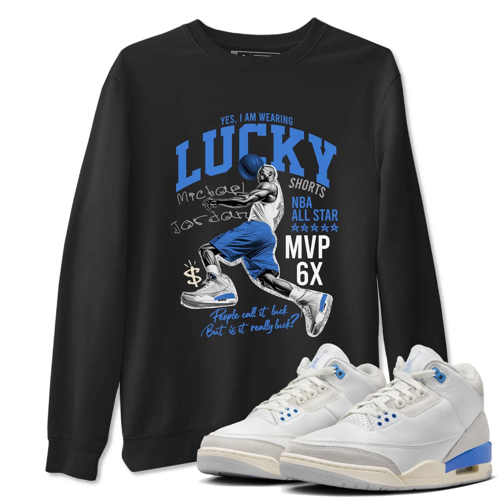 Lucky Player snkmatch Tees - Air Jordan 3 Lucky Shorts