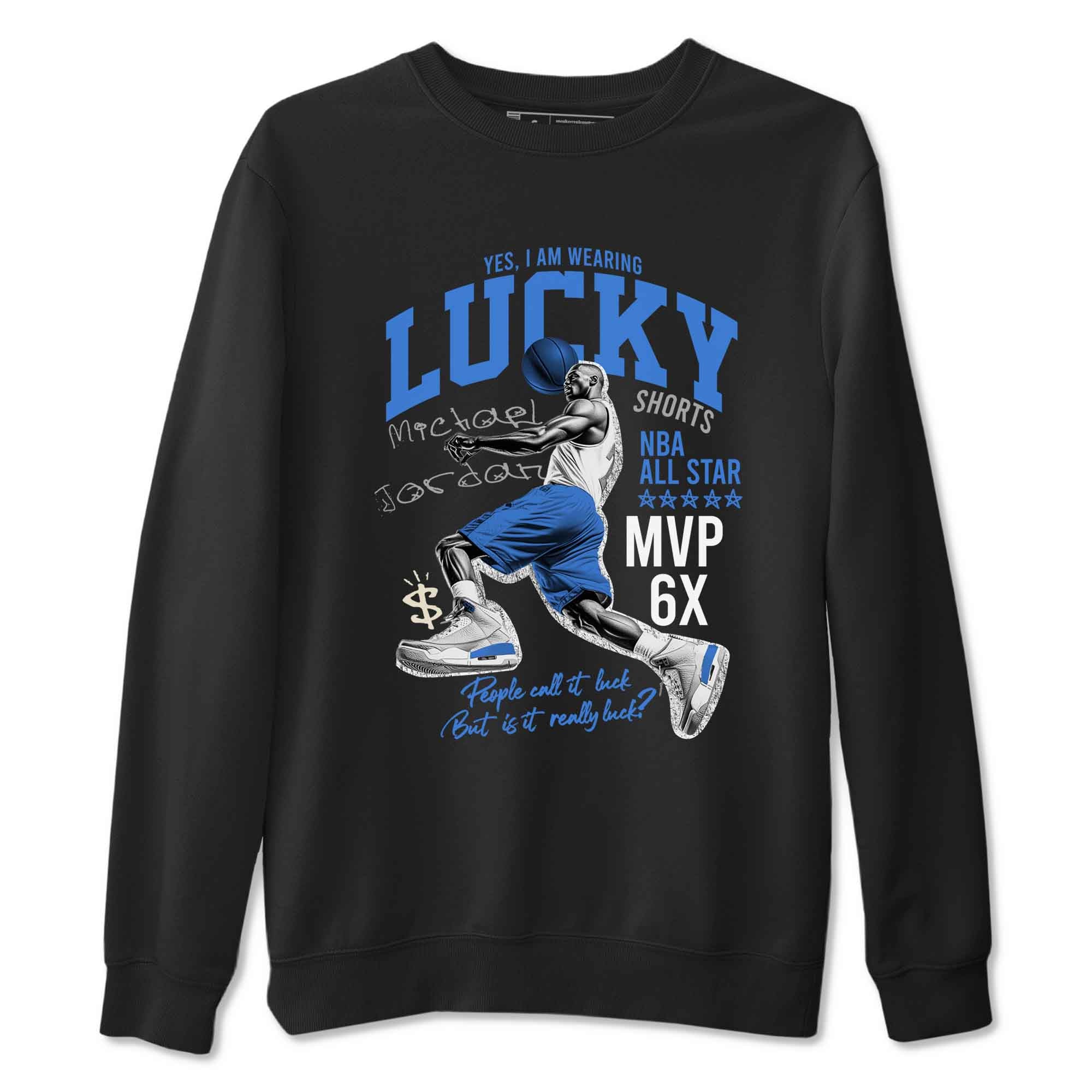 Lucky Player snkmatch Tees - Air Jordan 3 Lucky Shorts