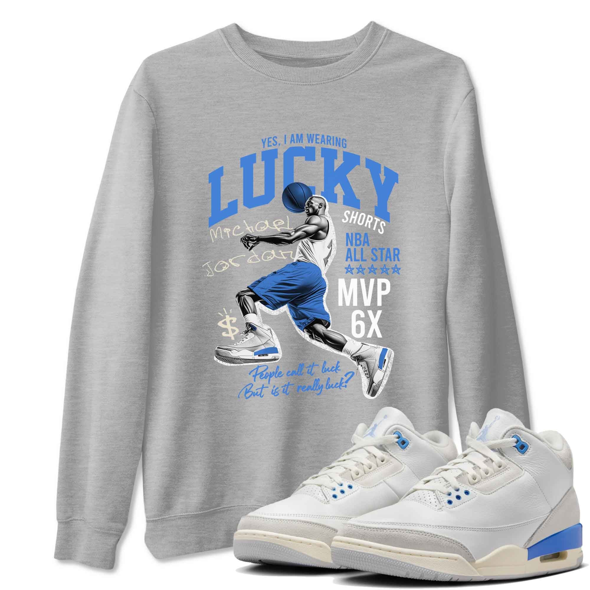 Lucky Player snkmatch Tees - Air Jordan 3 Lucky Shorts