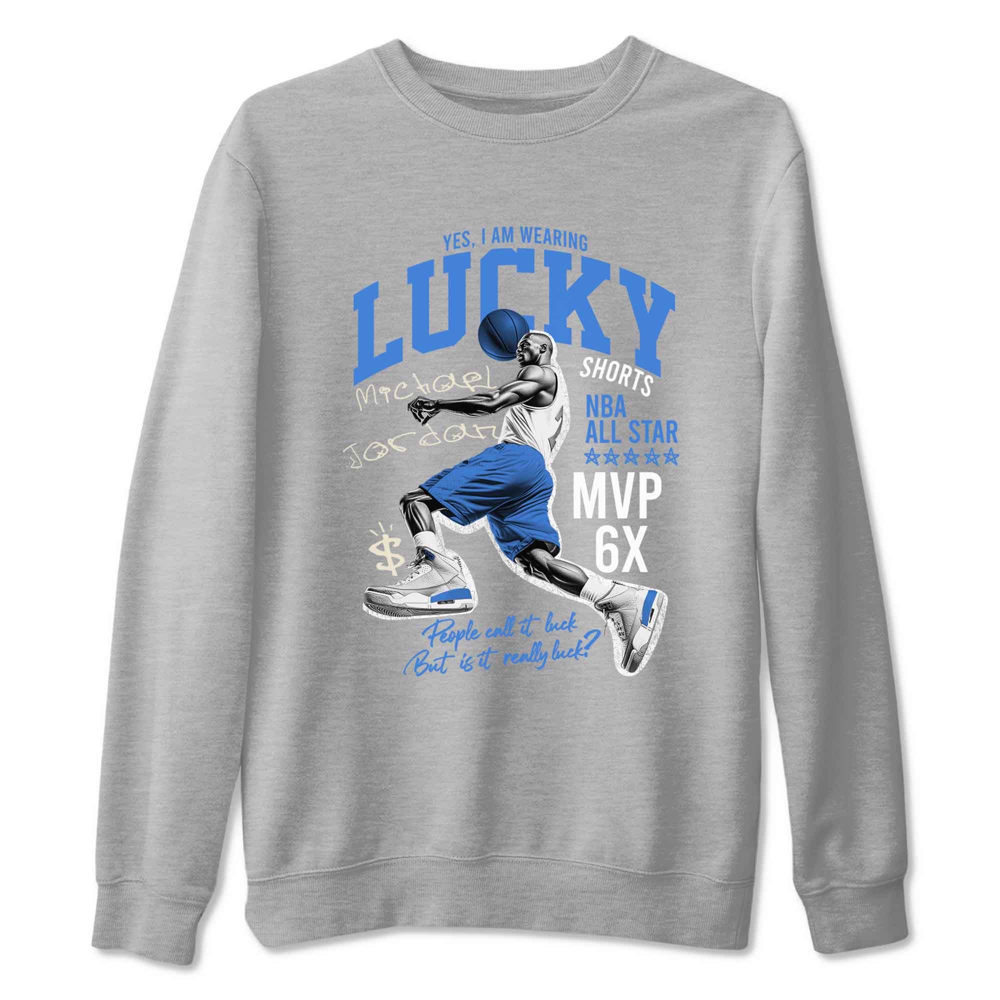 Lucky Player snkmatch Tees - Air Jordan 3 Lucky Shorts