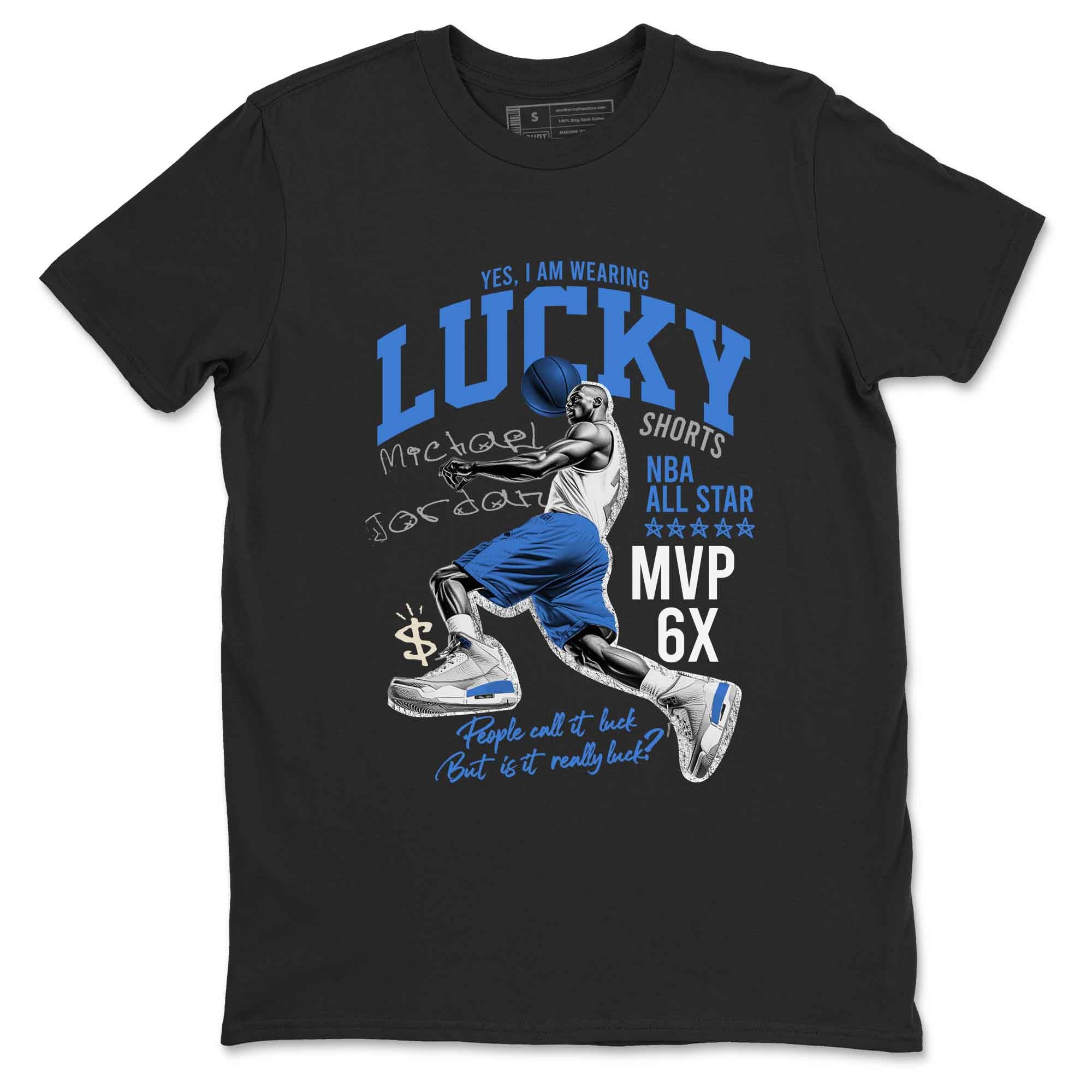 Lucky Player snkmatch Tees - Air Jordan 3 Lucky Shorts