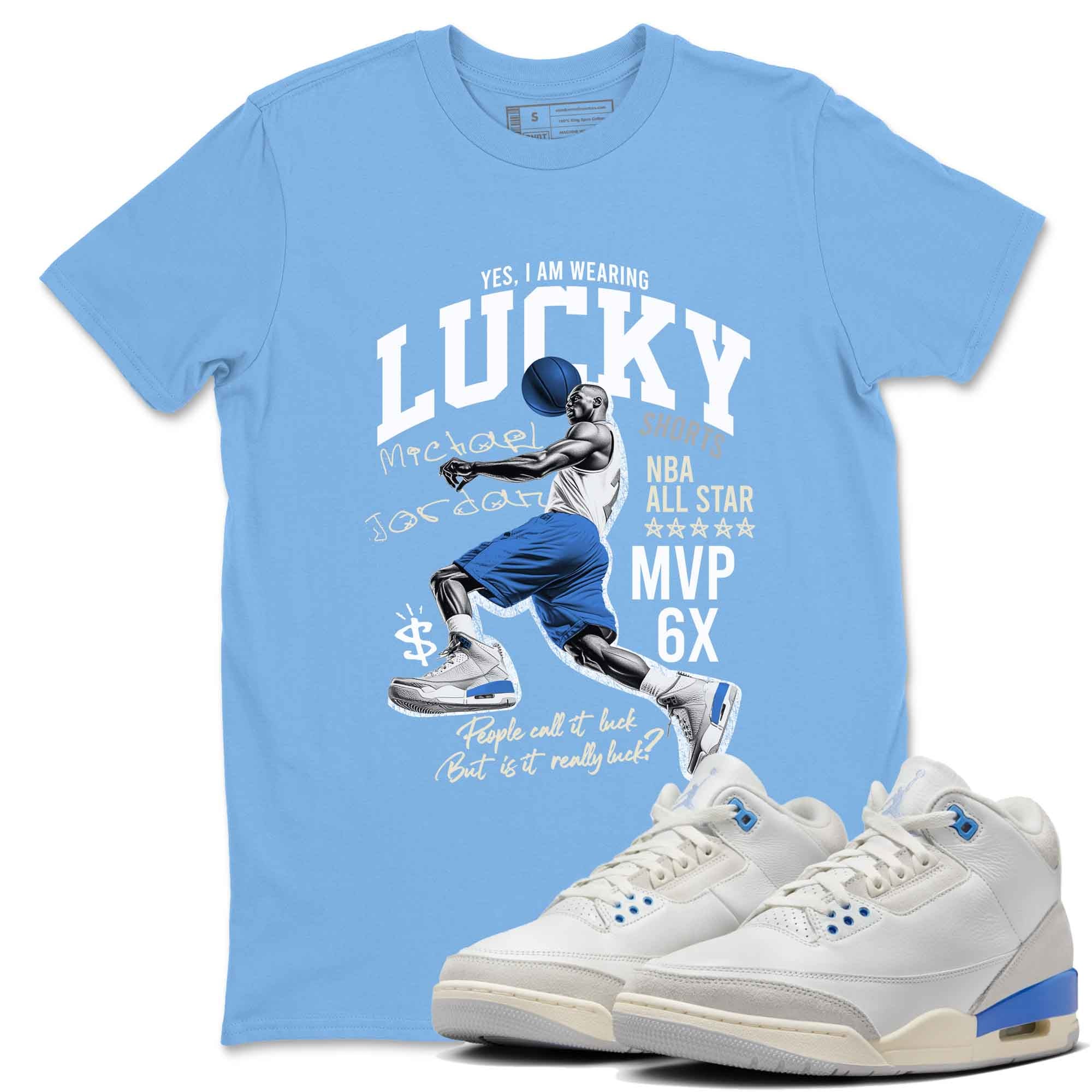 Lucky Player snkmatch Tees - Air Jordan 3 Lucky Shorts