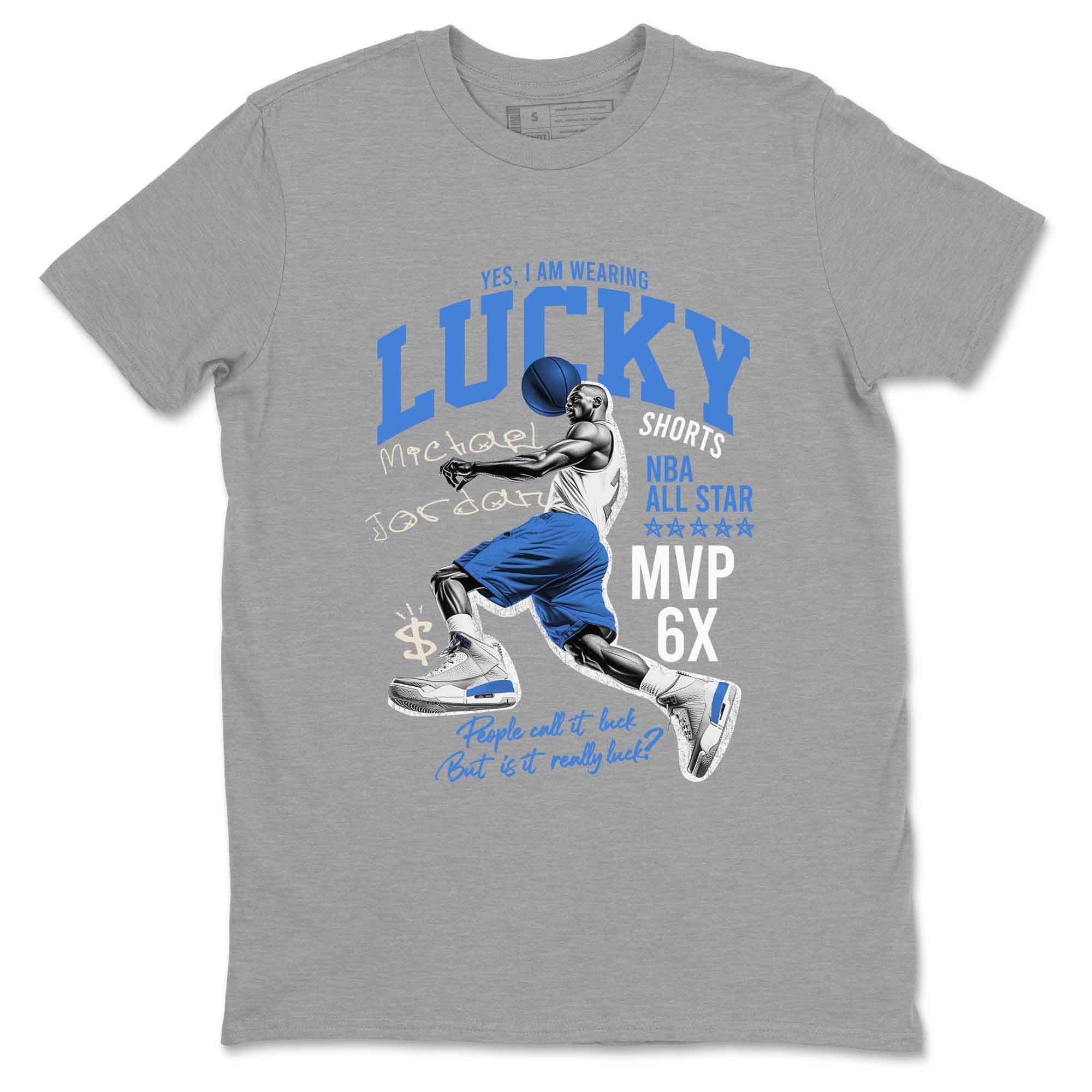 Lucky Player snkmatch Tees - Air Jordan 3 Lucky Shorts