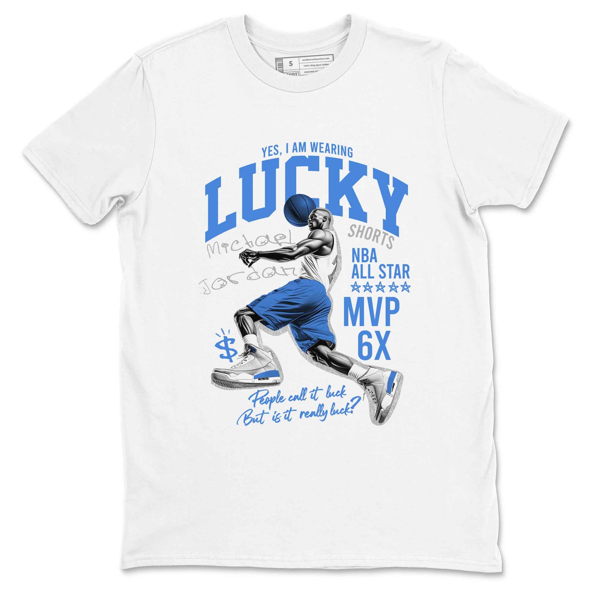 Lucky Player snkmatch Tees - Air Jordan 3 Lucky Shorts
