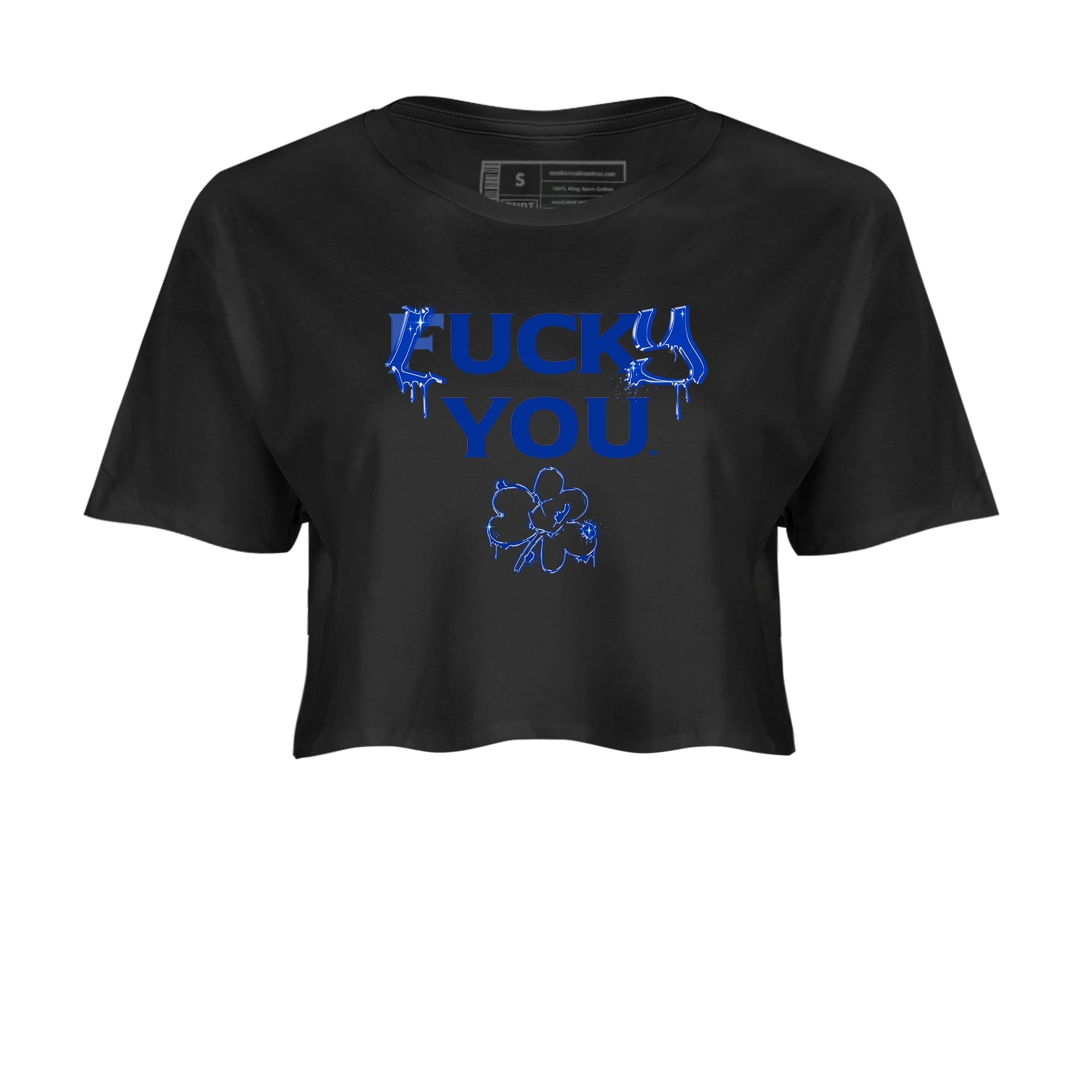 Lucky You snkmatch Women's Top - Air Foamposite One Royal