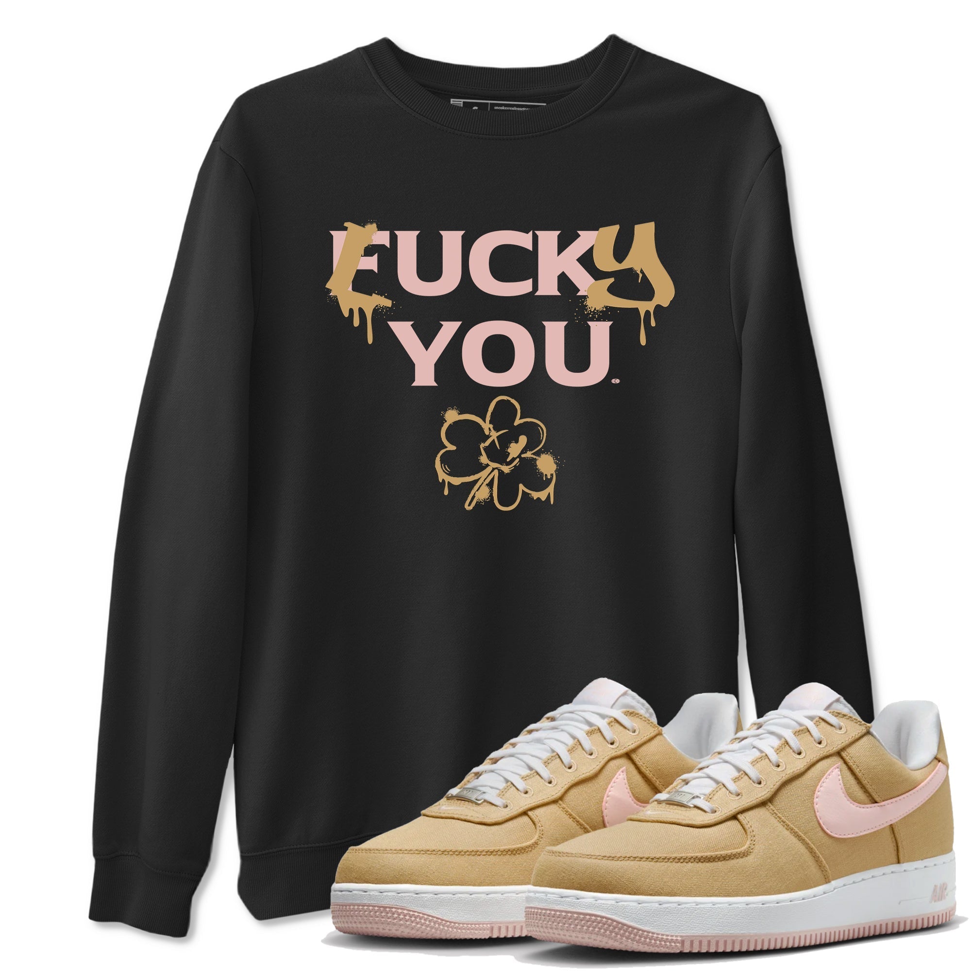 Lucky You snkmatch Tees - Air Force 1 Linen