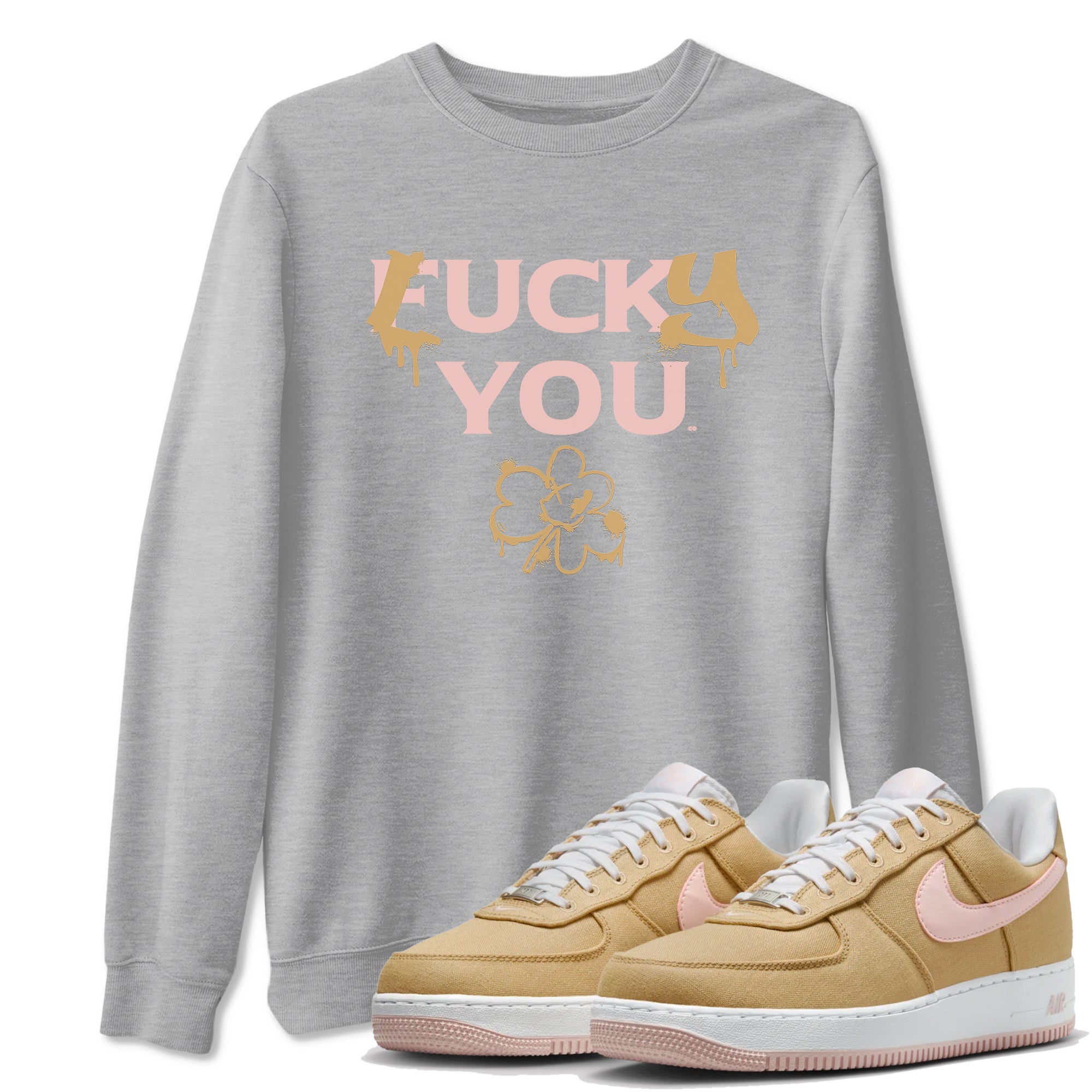 Lucky You snkmatch Tees - Air Force 1 Linen