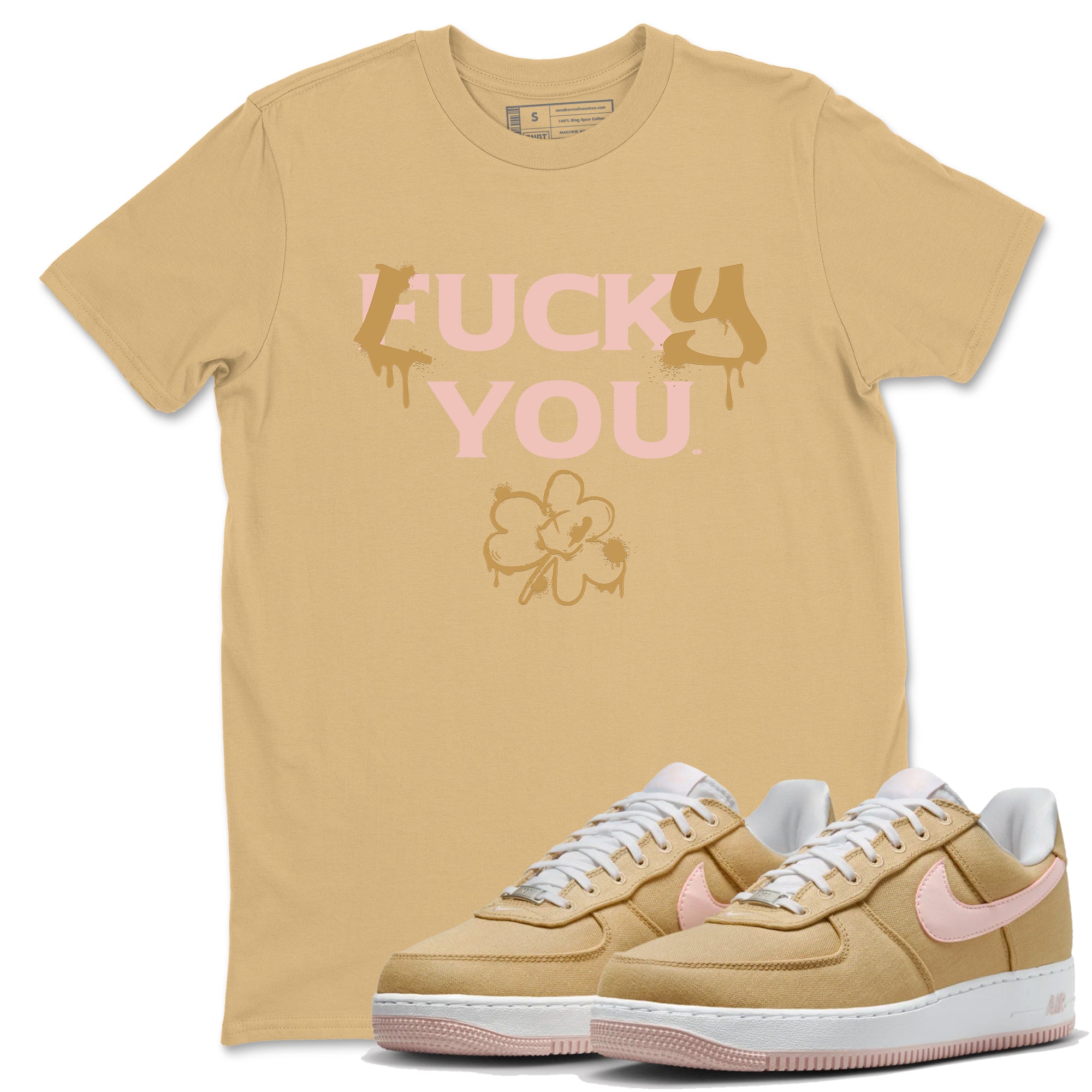 Lucky You snkmatch Tees - Air Force 1 Linen