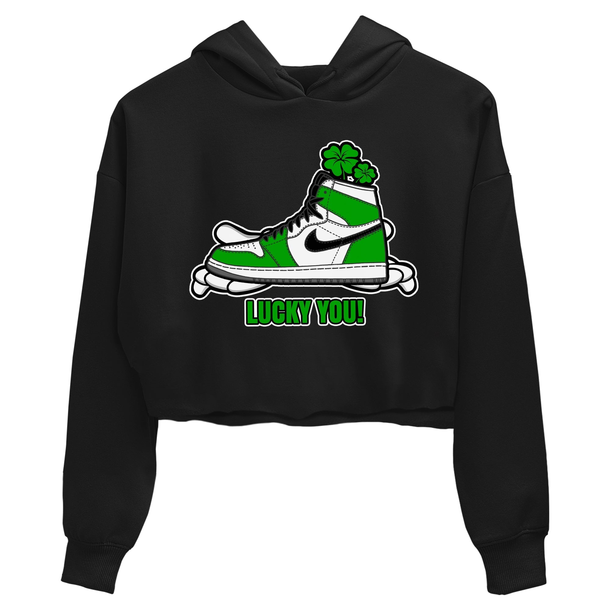 Lucky You snkmatch Women's Top - Air Jordan 1 Lucky Green