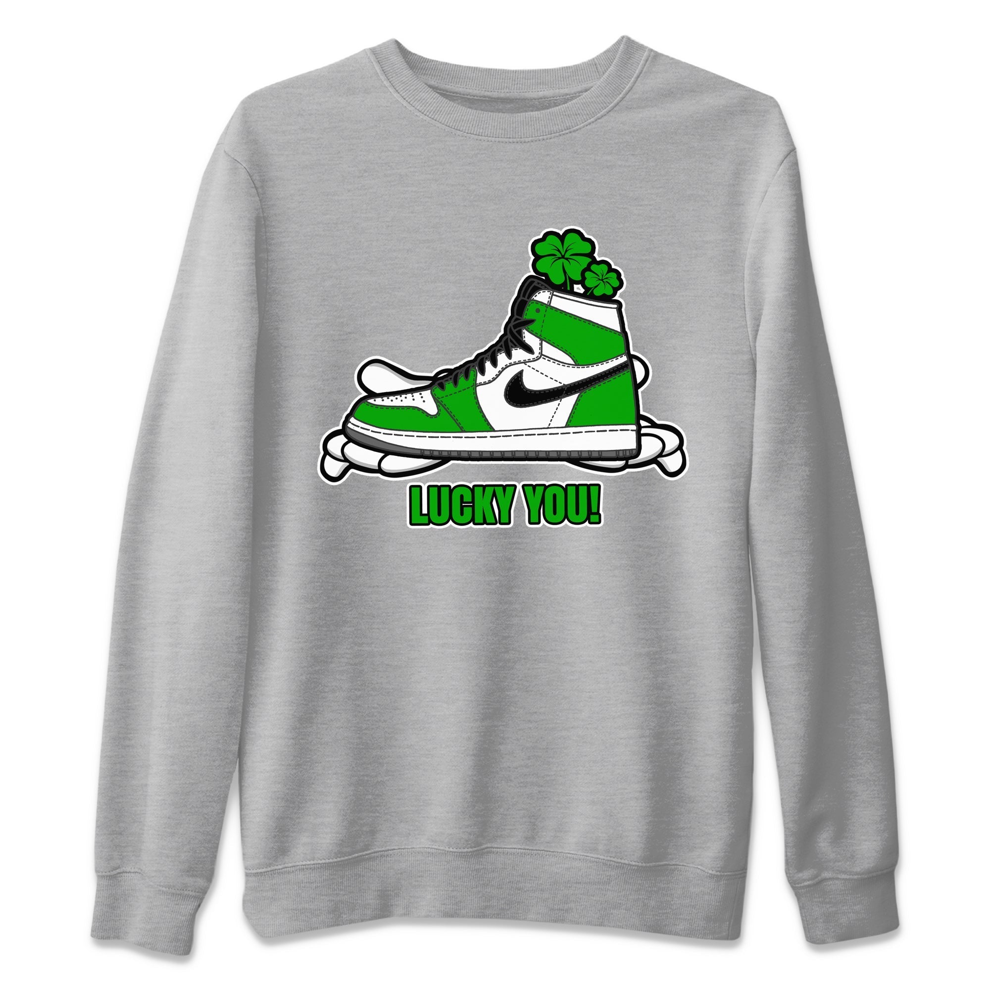 Lucky You snkmatch Tee - Air Jordan 1 Lucky Green