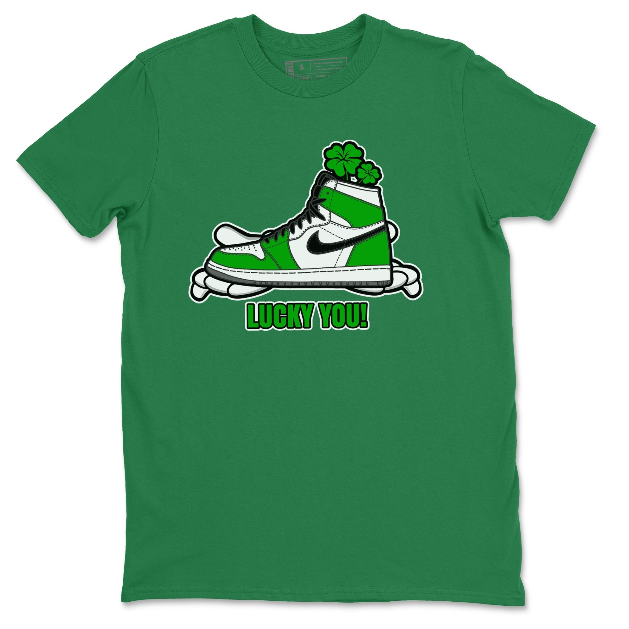 Lucky You snkmatch Tee - Air Jordan 1 Lucky Green