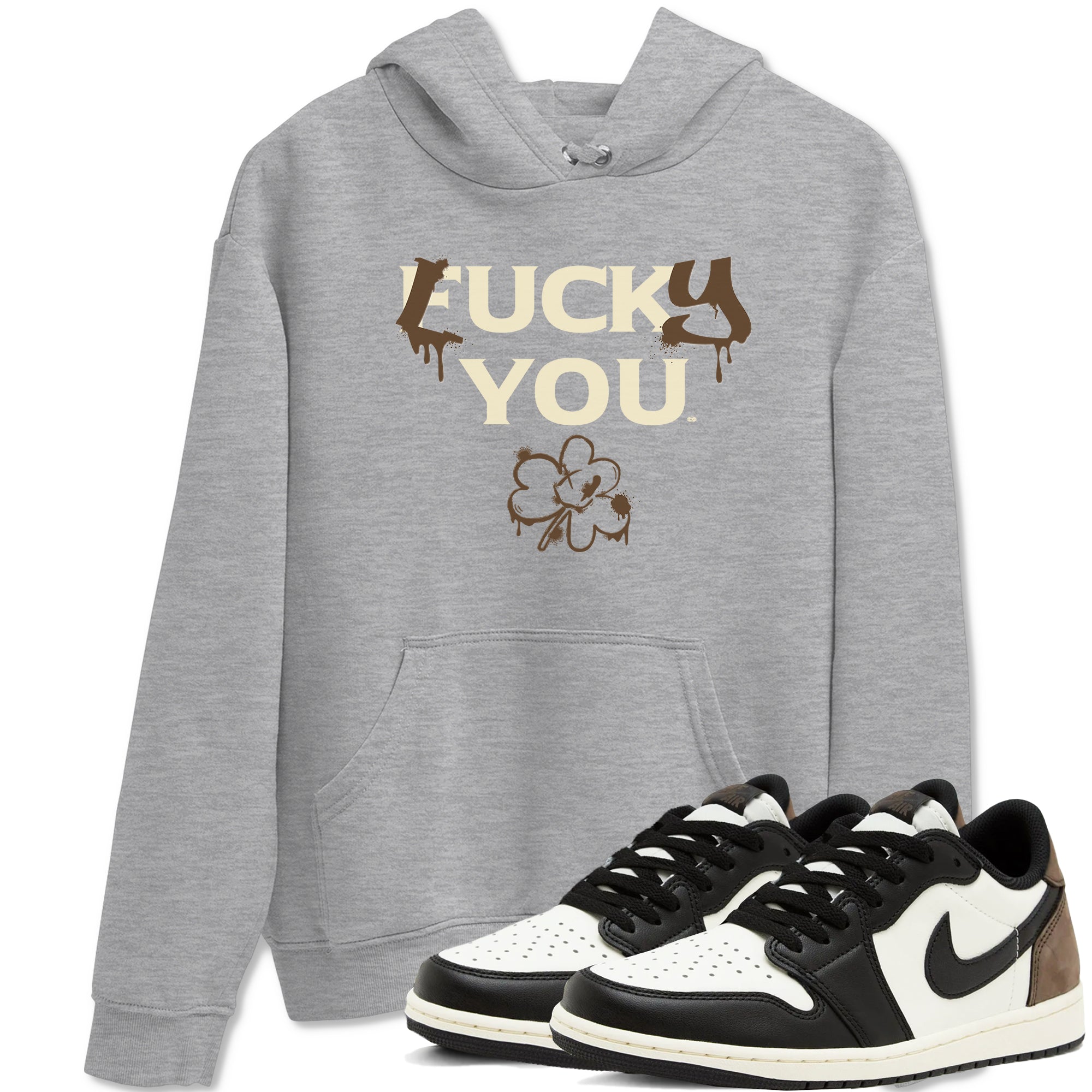 Lucky You snkmatch Tees - Air Jordan 1 Mocha