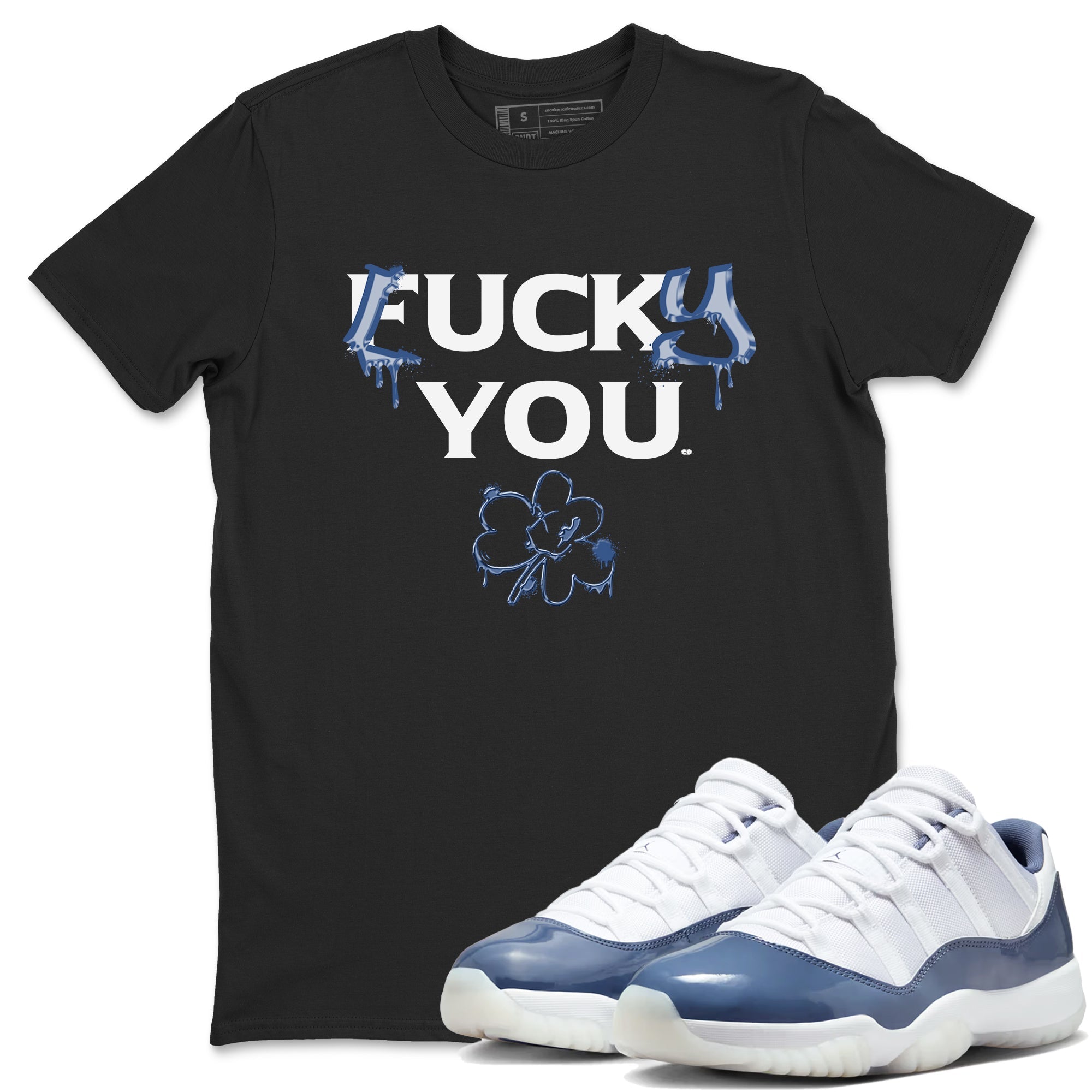 Lucky you snkmatch Tees - Air Jordan 11 Diffused Blue