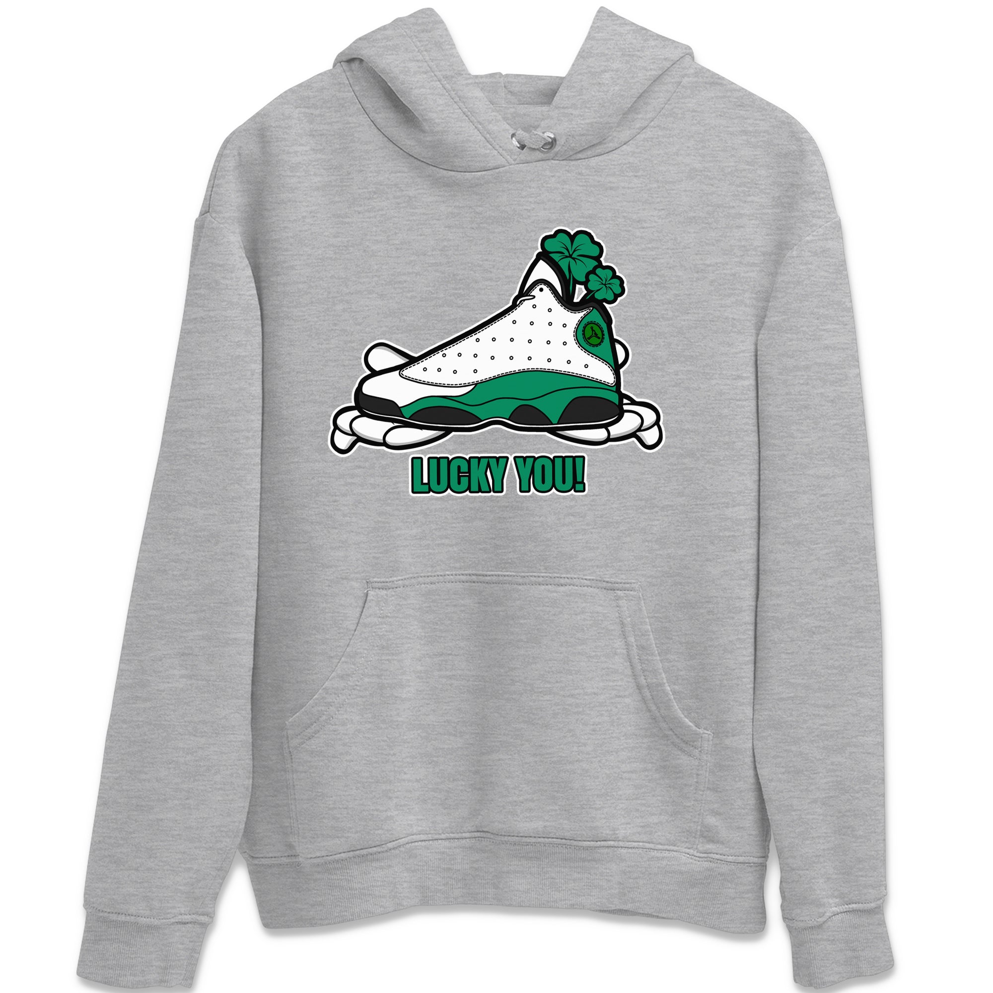 Lucky You snkmatch Tee - Air Jordan 13 Lucky Green