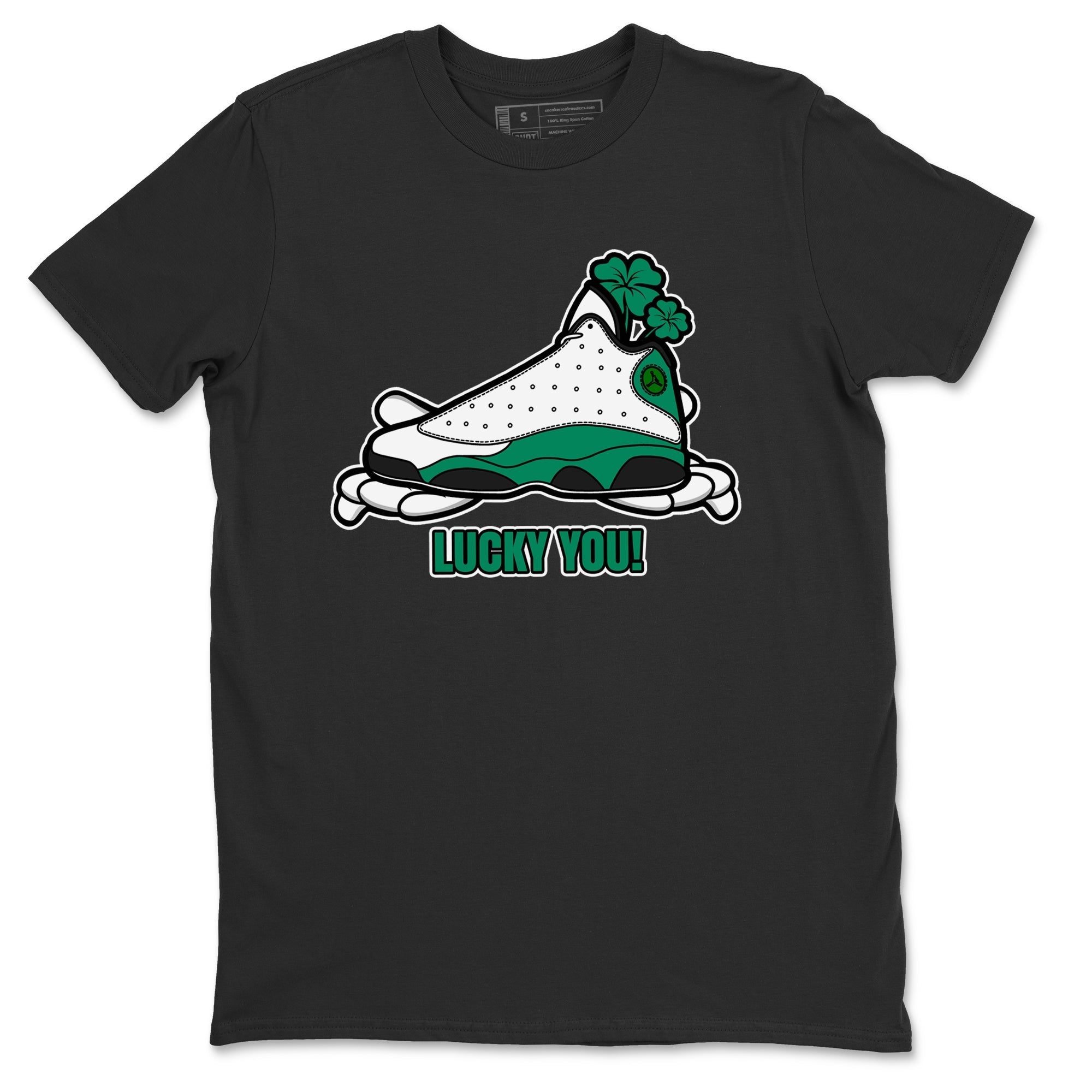 Lucky You snkmatch Tee - Air Jordan 13 Lucky Green