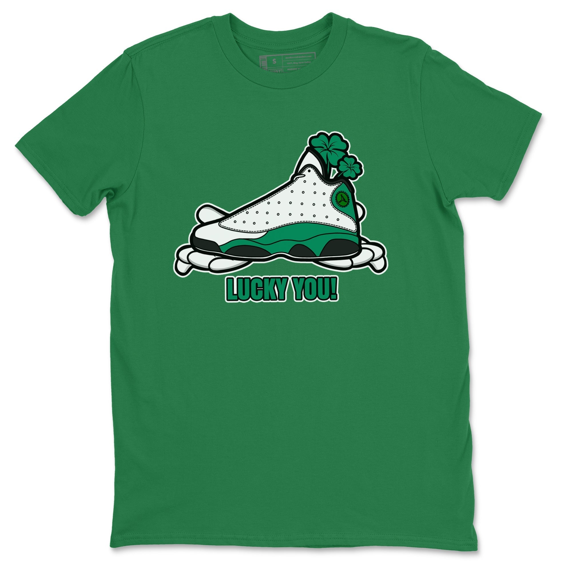 Lucky You snkmatch Tee - Air Jordan 13 Lucky Green