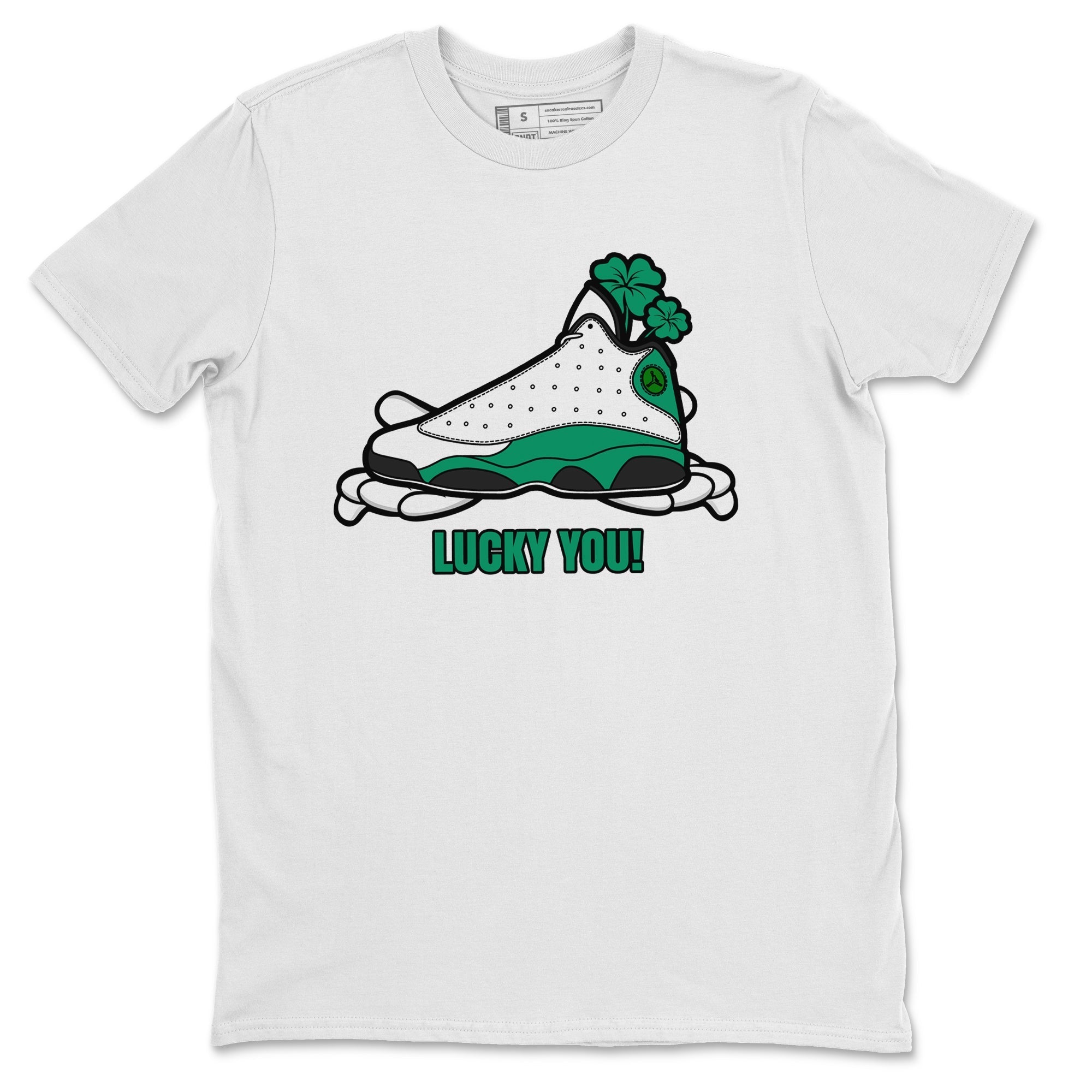 Lucky You snkmatch Tee - Air Jordan 13 Lucky Green