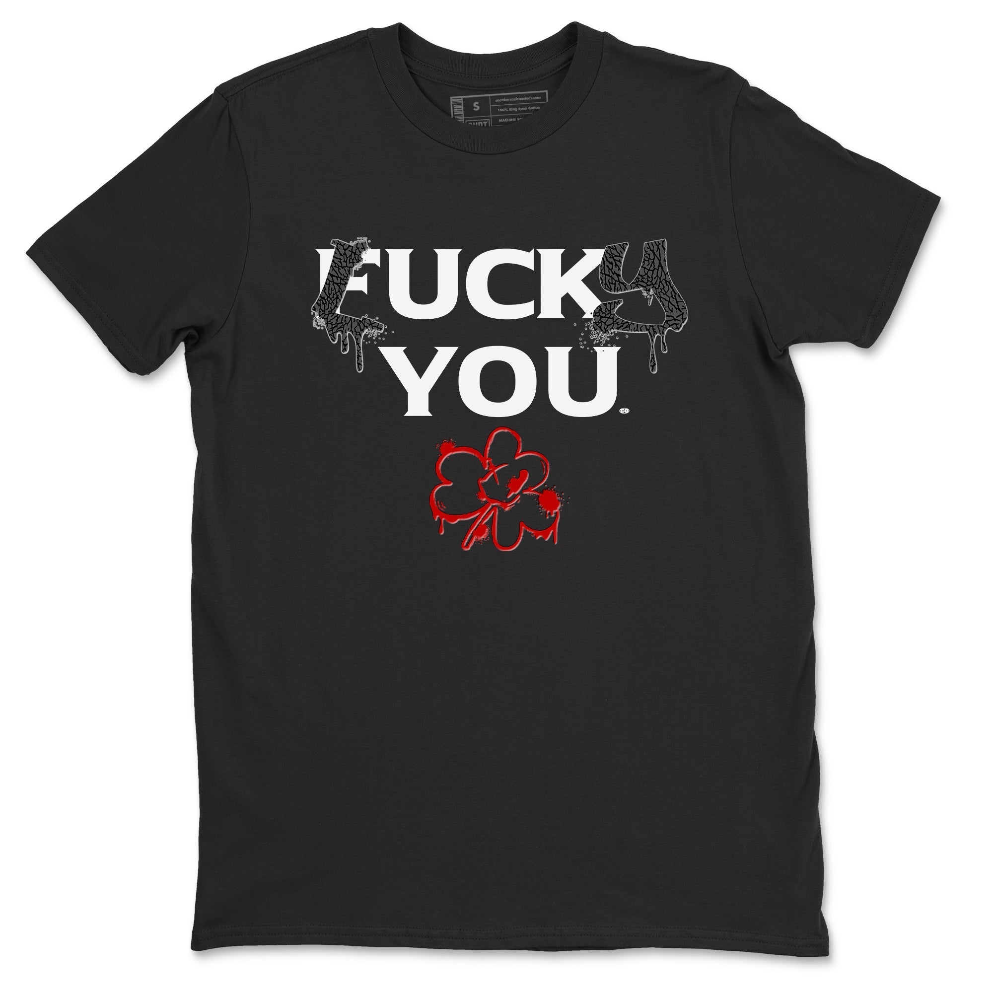 Lucky You snkmatch Tees - Air Jordan 3 Cement Grey